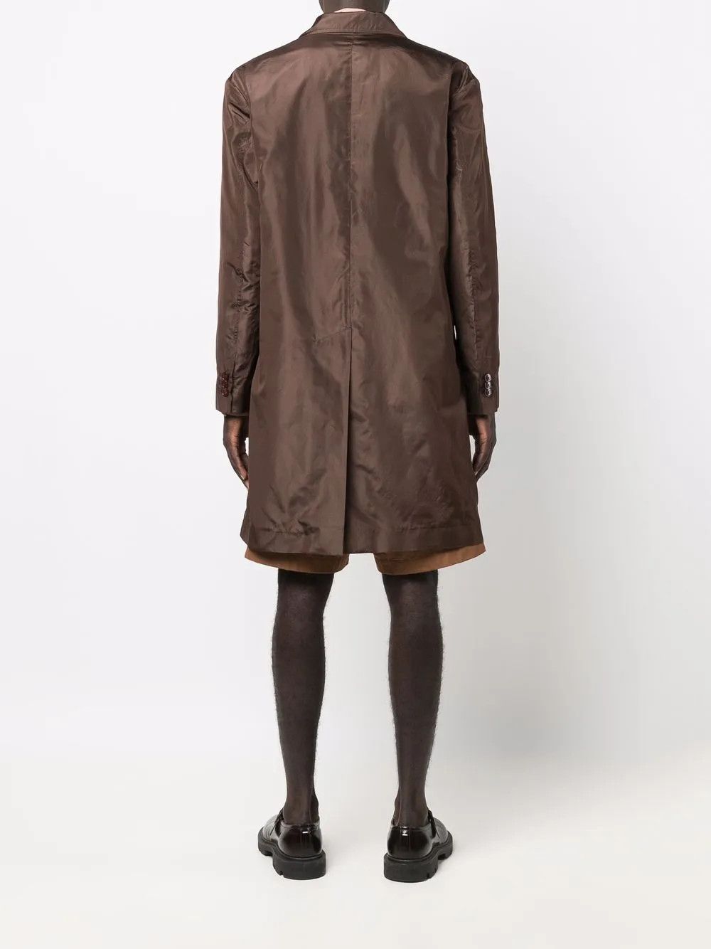 Valentino o1y0525 Overcoat in Dark Brown Size US M / EU 48-50 / 2 - 4 Thumbnail