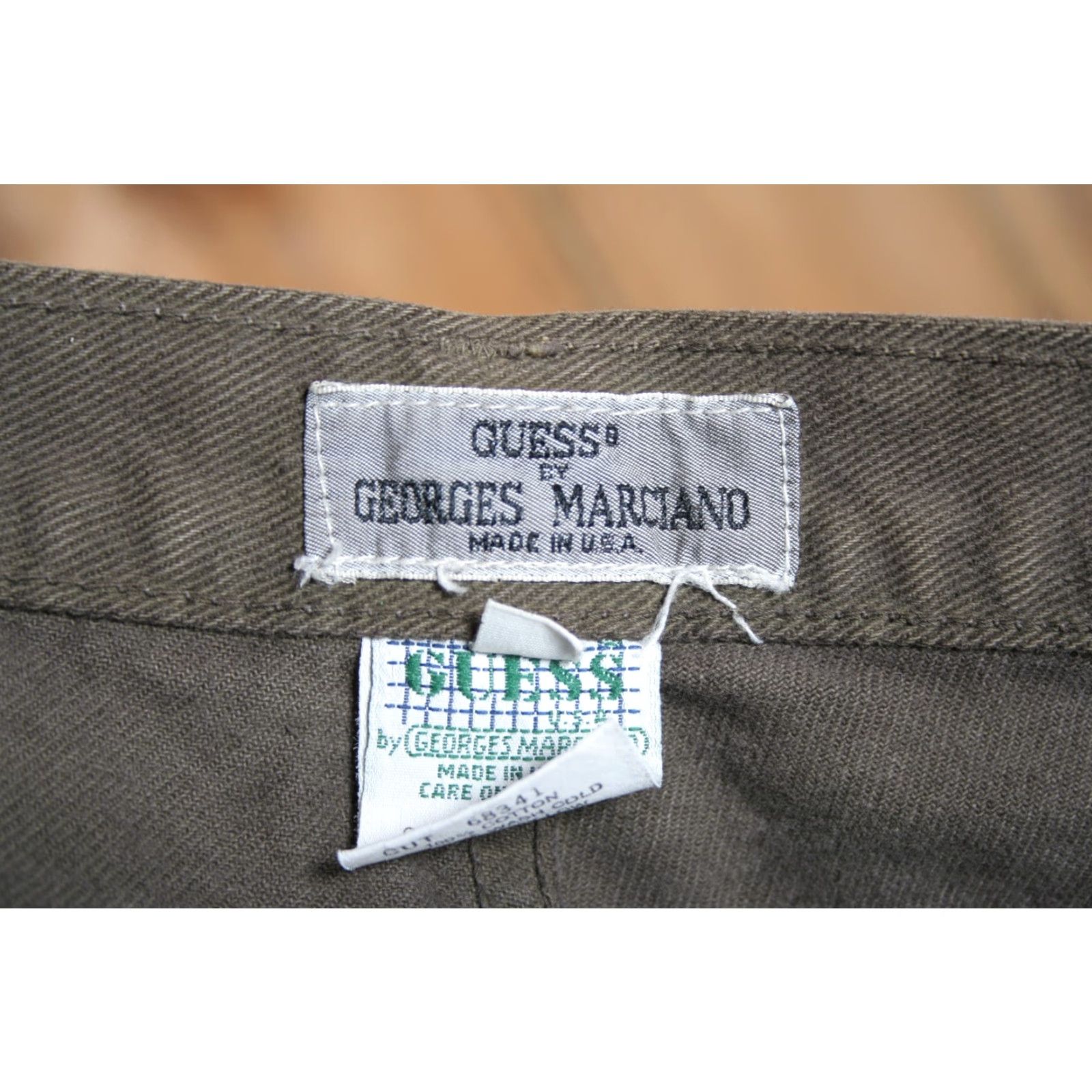 Guess VINTAGE GUESS BY GEORGE MARCIANO Jeans Shirt Women Mens? (oops) Size US 36 / EU 52 - 7 Thumbnail