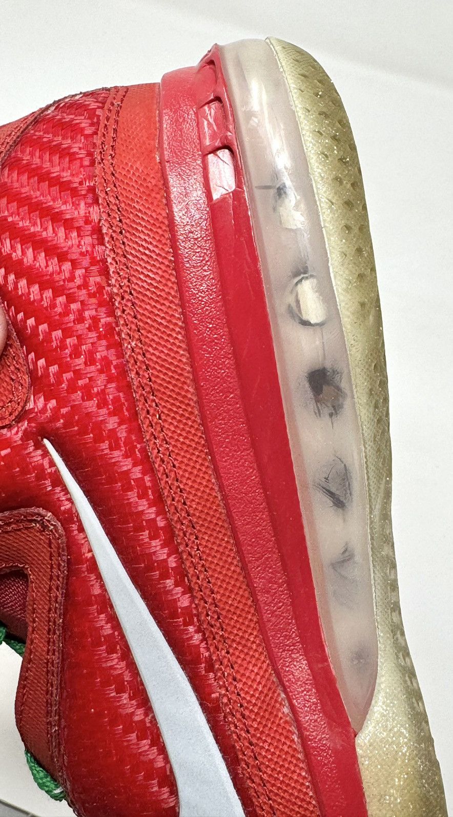 Nike × Vintage Nike LeBron IX 9 Christmas 469764-602 size 9.5 Size US 9.5 / EU 42-43 - 14 Thumbnail