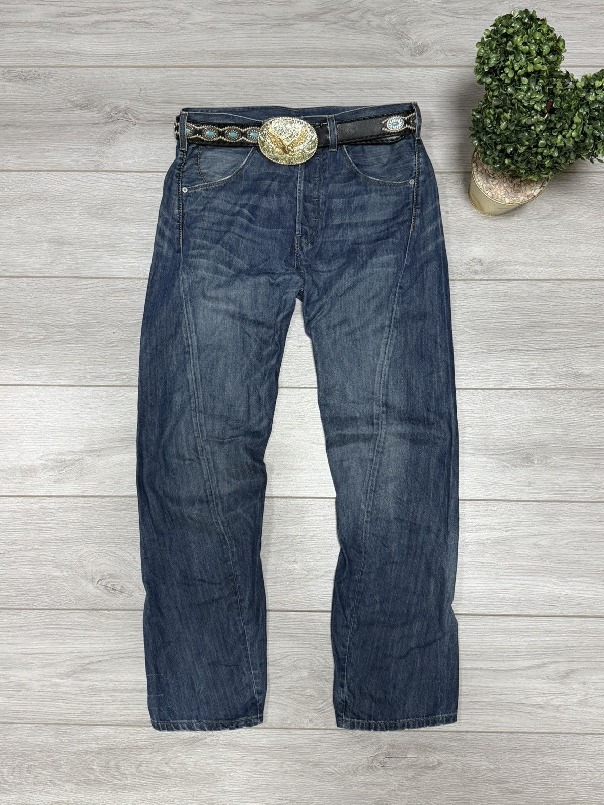Levi's Vintage Clothing Levis engineered jeans vintage ptle eb0 Size US 32 / EU 48 - 2 Thumbnail