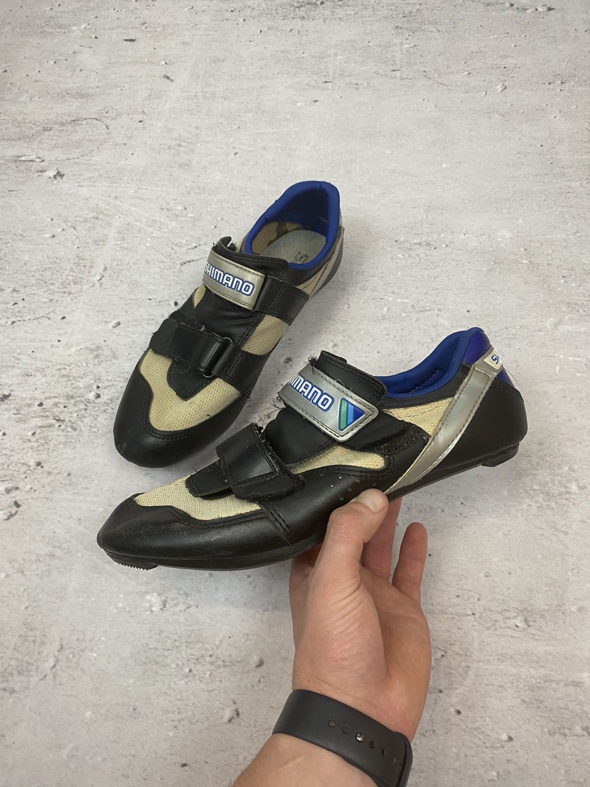 Vintage Vintage Shimano Cycling Shoes Size US 11 / EU 44 - 1 Thumbnail