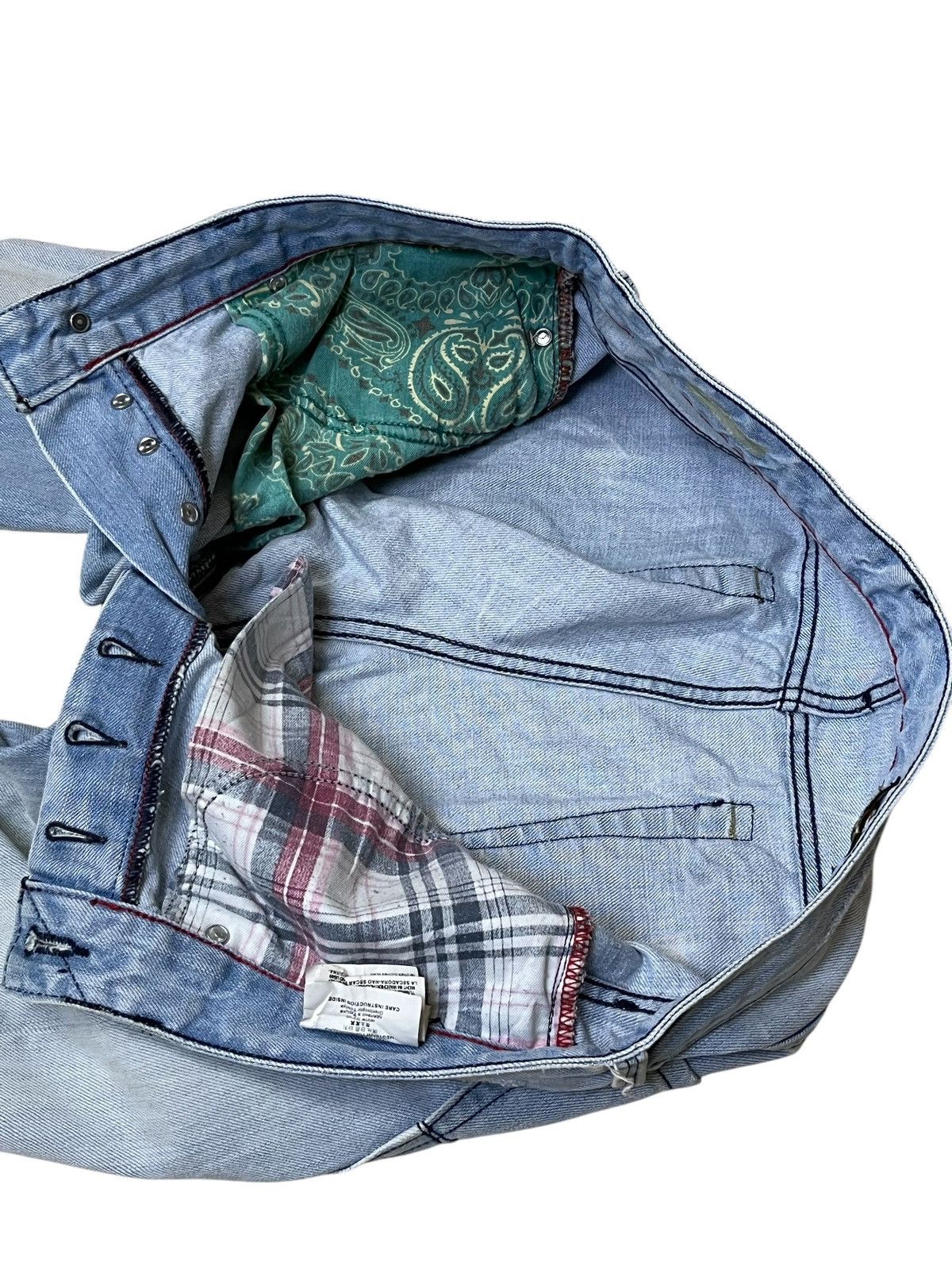 Replay SICK🔥REPLAY ASOLO ITALY STRAIGHT CUT BLUE JEANS Size US 35 - 11 Thumbnail