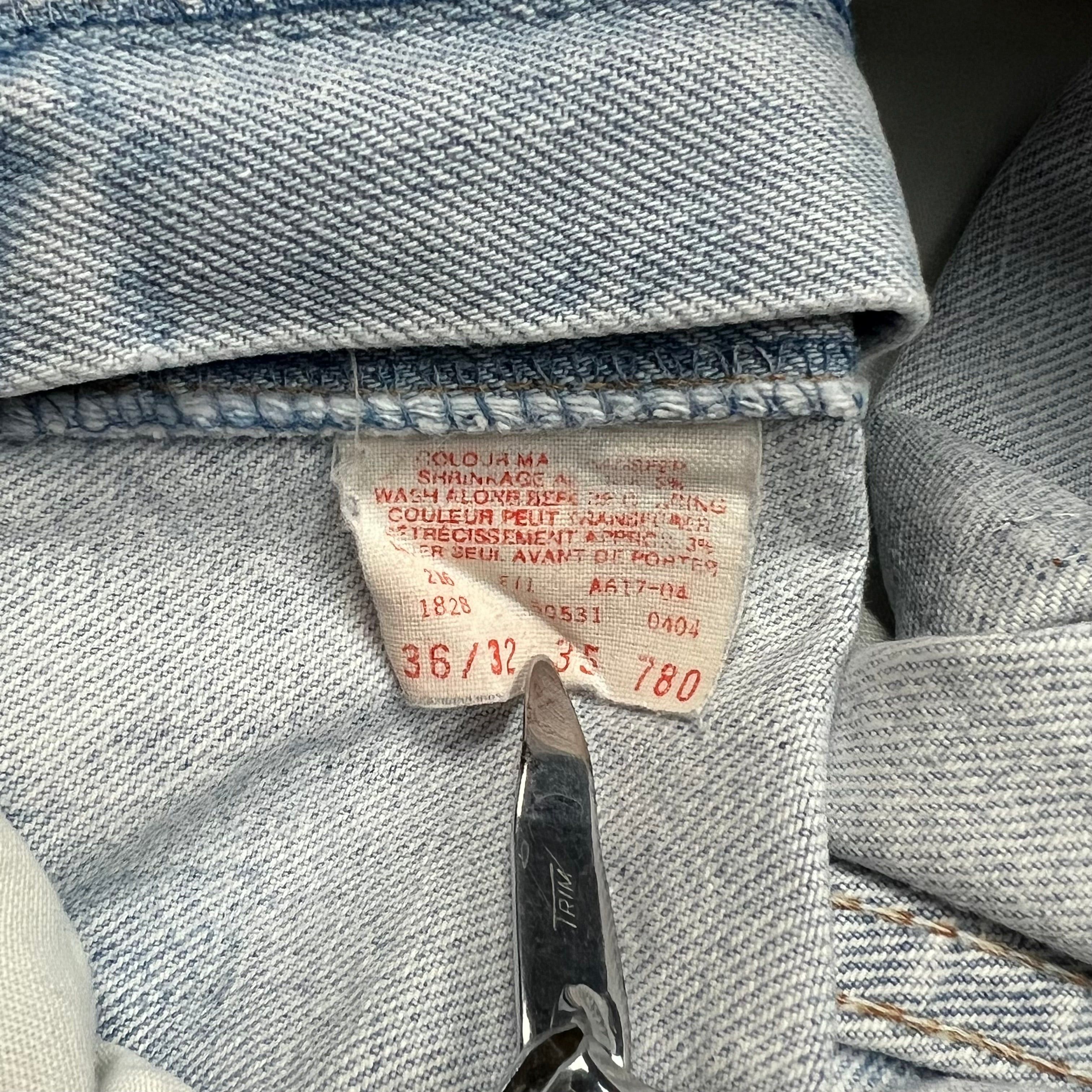 Levi's Vintage Clothing Levi's 531 Light Wash Jeans - 32" Size US 32 / EU 48 - 7 Thumbnail