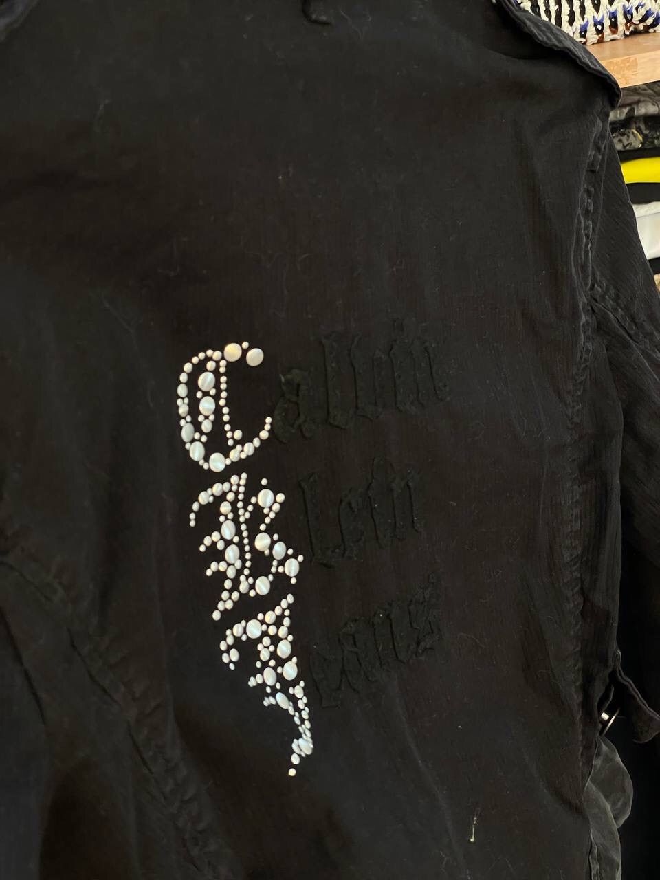Calvin Klein Calvin Klein Vintage Archival Moto Y2K jacket Size S / US 4 / IT 40 - 11 Thumbnail