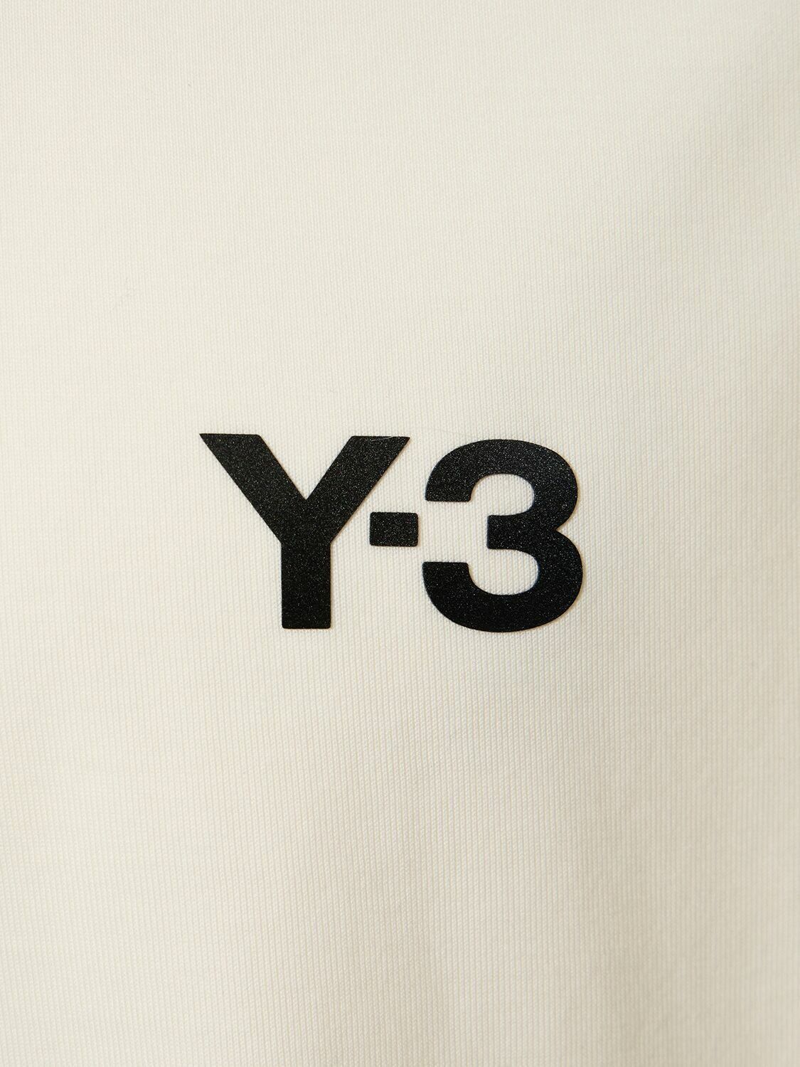 Y-3 o1y0525 Logo T-Shirt in Ivory Size US S / EU 44-46 / 1 - 5 Thumbnail