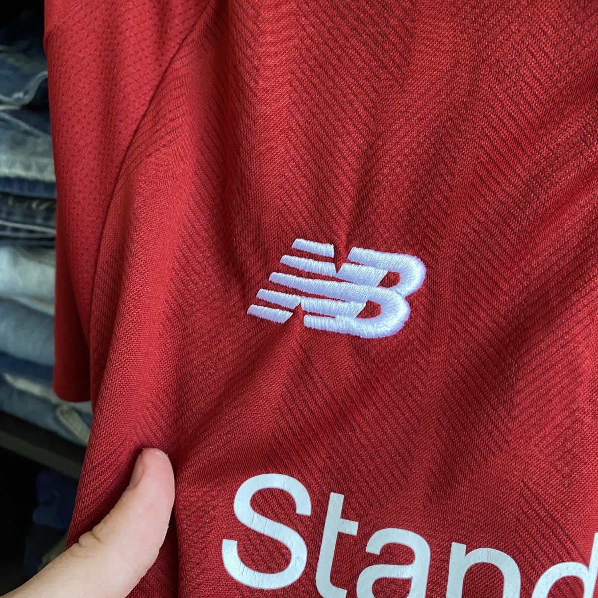 New Balance Mens New Balance Liverpool Home Red soccer jersey Size US S / EU 44-46 / 1 - 6 Thumbnail