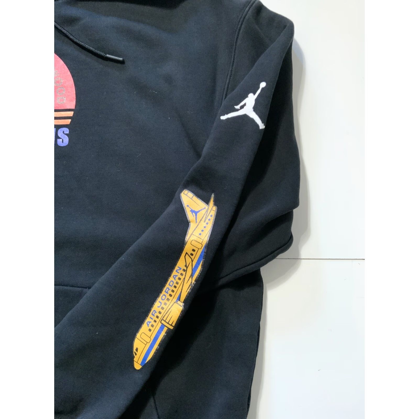 Jordan Brand VINTAGE Air Jordan City Of Inglewood 2022 Champions Los Angeles Pullover Hoodie Sz. M Mens Black Size US M / EU 48-50 / 2 - 6 Thumbnail