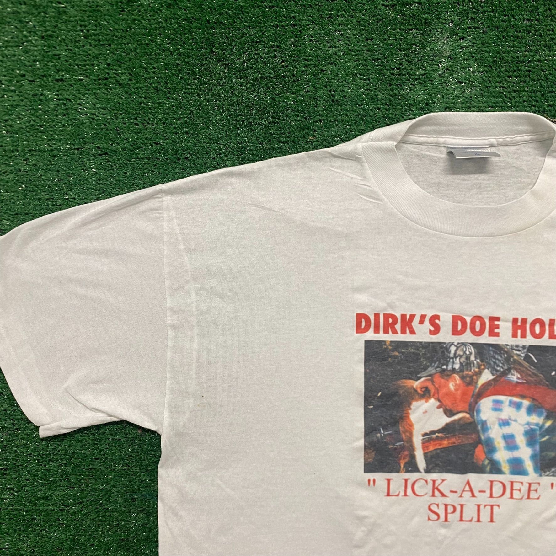 Brockum Vintage 90s Redneck Deer Hunting Single Stitch T-Shirt Size US XL / EU 56 / 4 - 2 Thumbnail