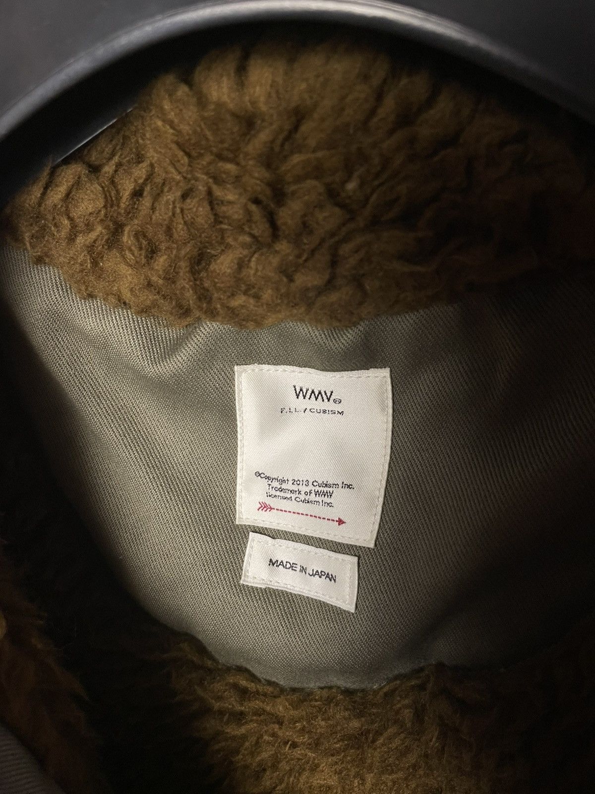 Visvim Mil Boa Vest W Olive 1 Size