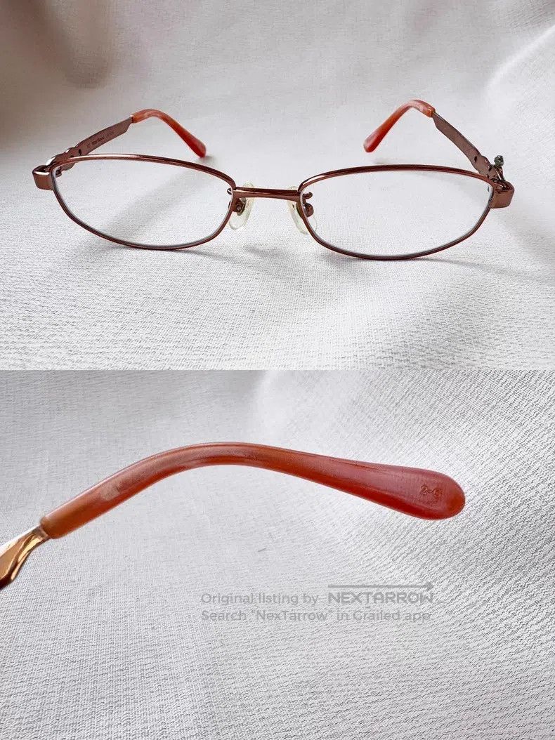 Vivienne Westwood Vivienne Westwood Saturn orange thin frame high-intellect Size ONE SIZE - 5 Thumbnail