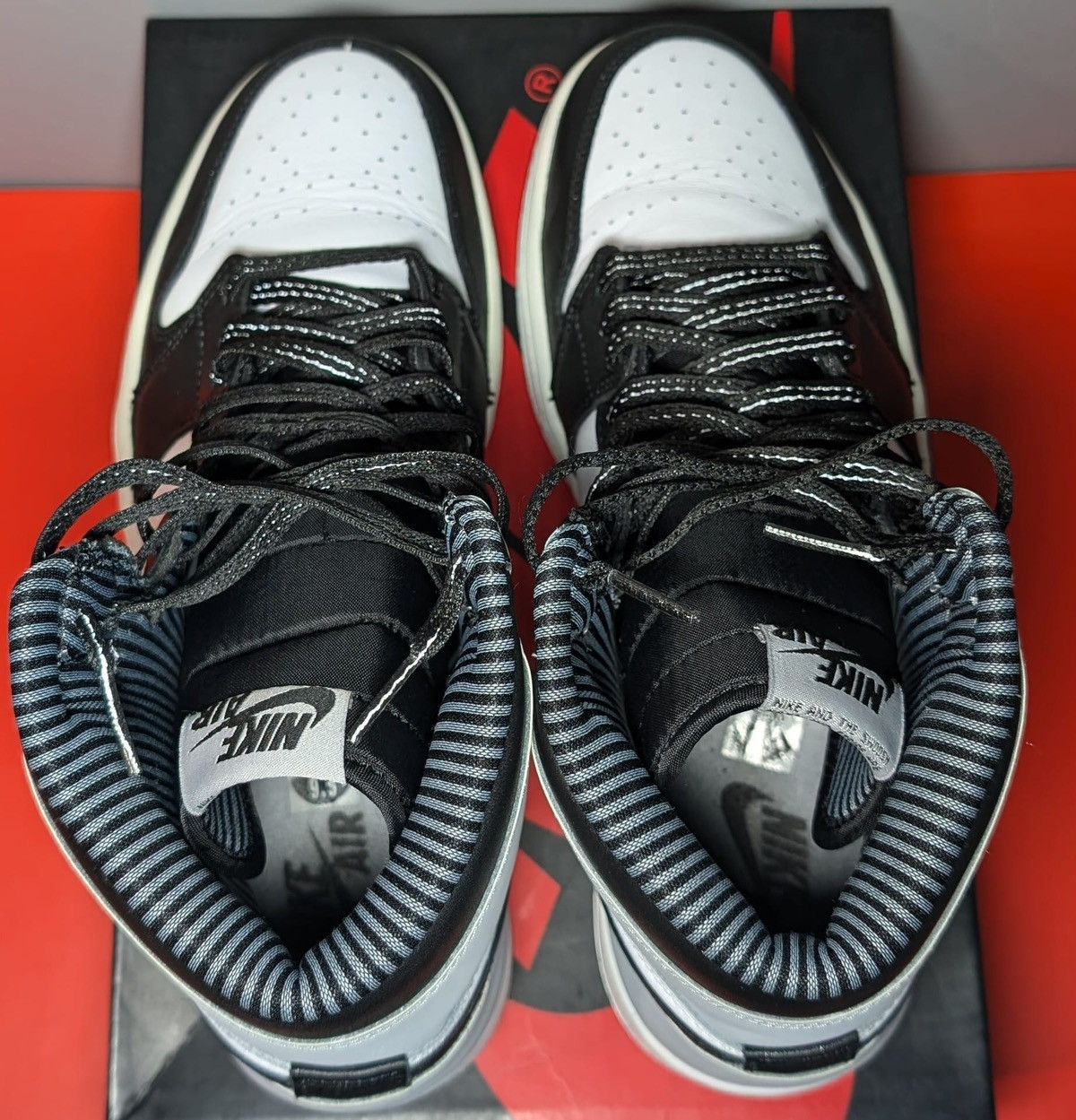 Jordan Brand Size 9.5 - Air Jordan 1 Retro OG High Barons Size US 9.5 / EU 42-43 - 5 Thumbnail