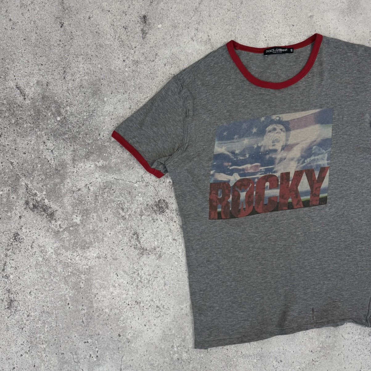 Dolce & Gabbana Vintage Dolce & Gabbana “Rocky” Y2K Designer T Shirt Size XL / US 12-14 / IT 48-50 - 3 Thumbnail