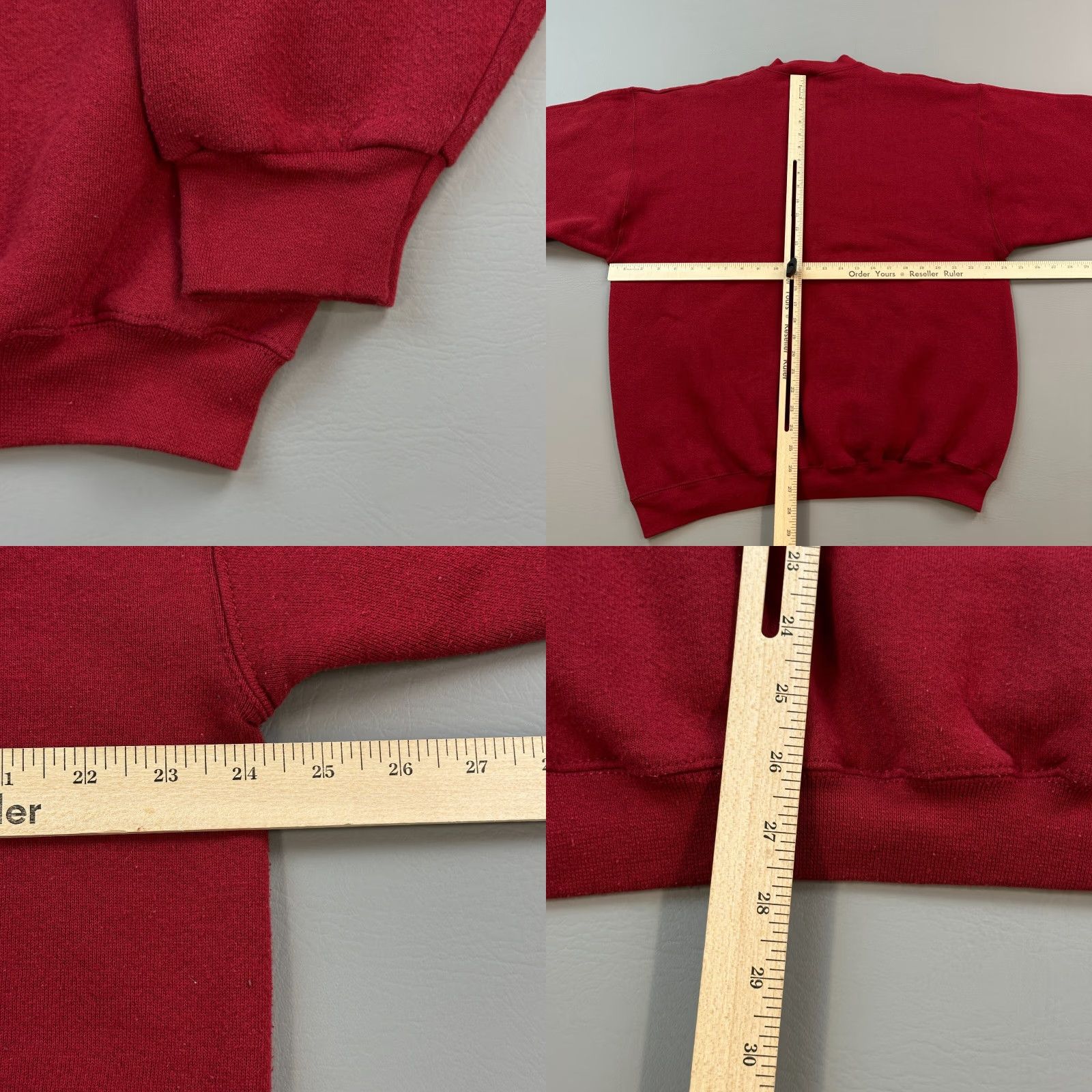 ESPIRIT VINTAGE Pro Spirit Sweatshirt Mens XL Tall Red Crewneck Pullover USA 90s Size US XL / EU 56 / 4 - 8 Thumbnail