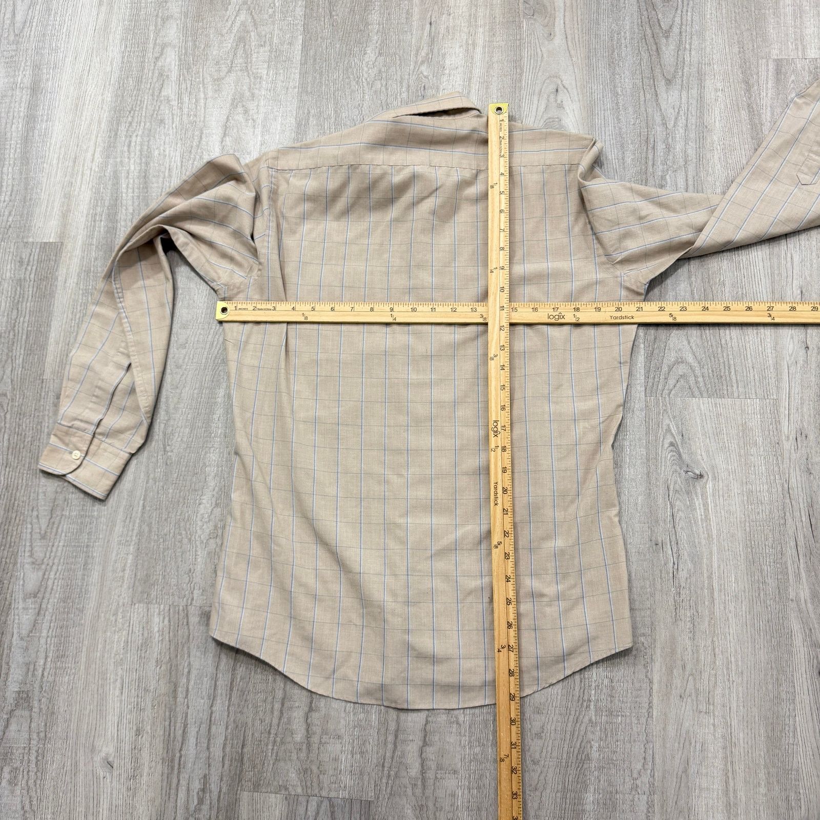 Vintage Vintage Yves Saint Laurent Button Down Shirt 15.5 34-35 Size US M / EU 48-50 / 2 - 9 Thumbnail