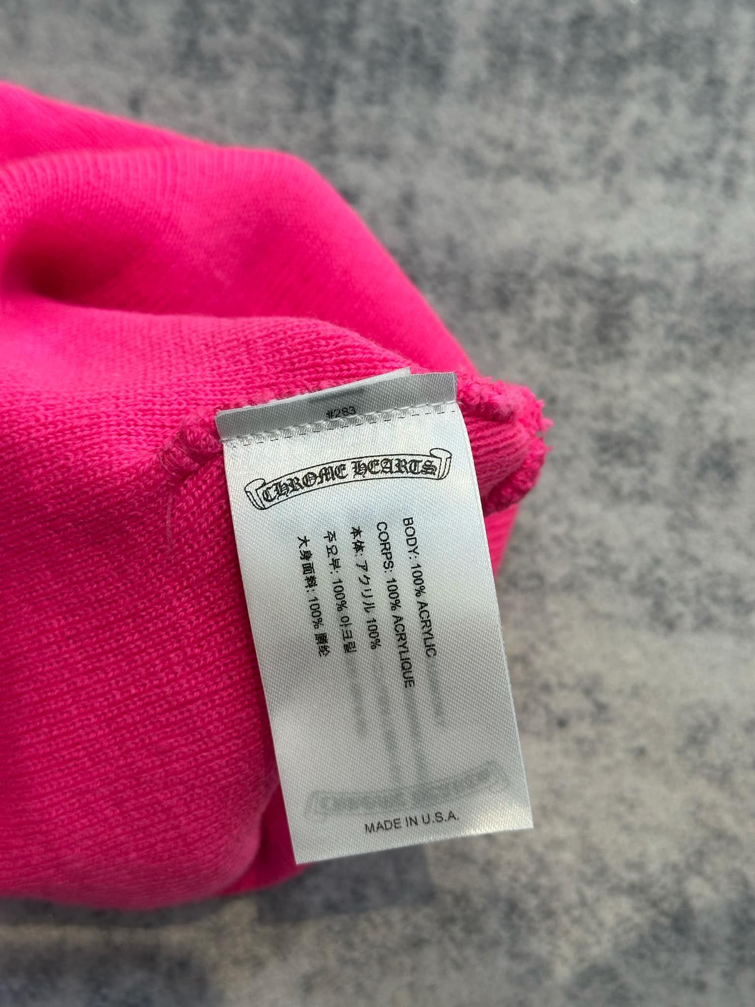 Chrome Hearts CHROME HEARTS Classic Beanie Size ONE SIZE - 5 Thumbnail