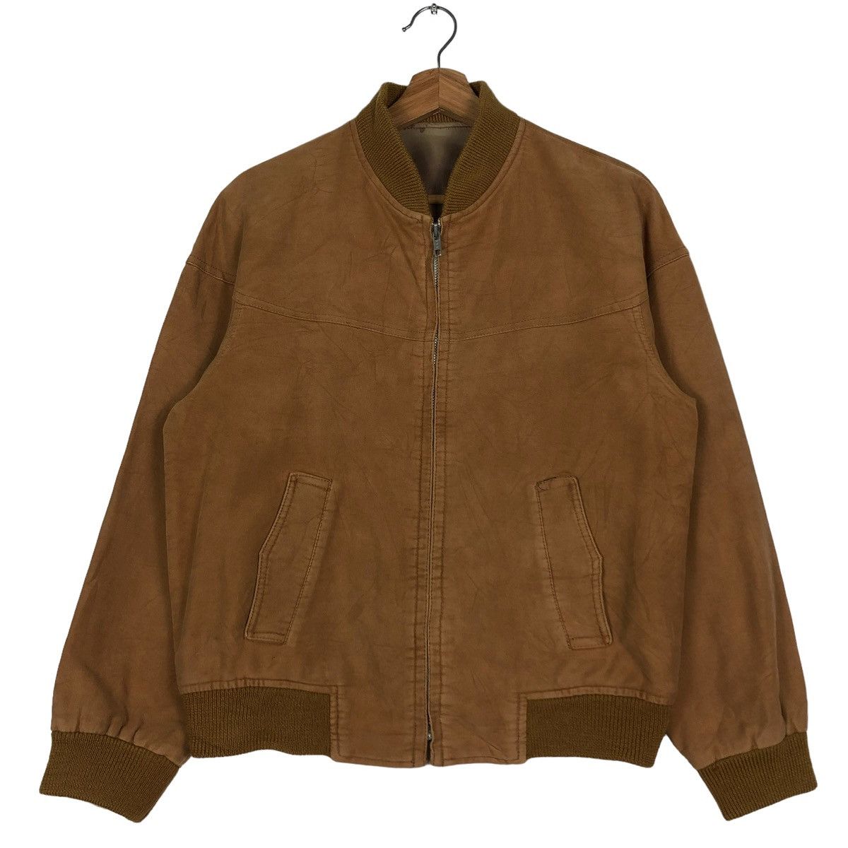 Japanese Brand 🔥VINTAGE BOMBER JACKET FLY CRESE JAPAN ISSEY MIYAKE Size US M / EU 48-50 / 2 - 1 Thumbnail