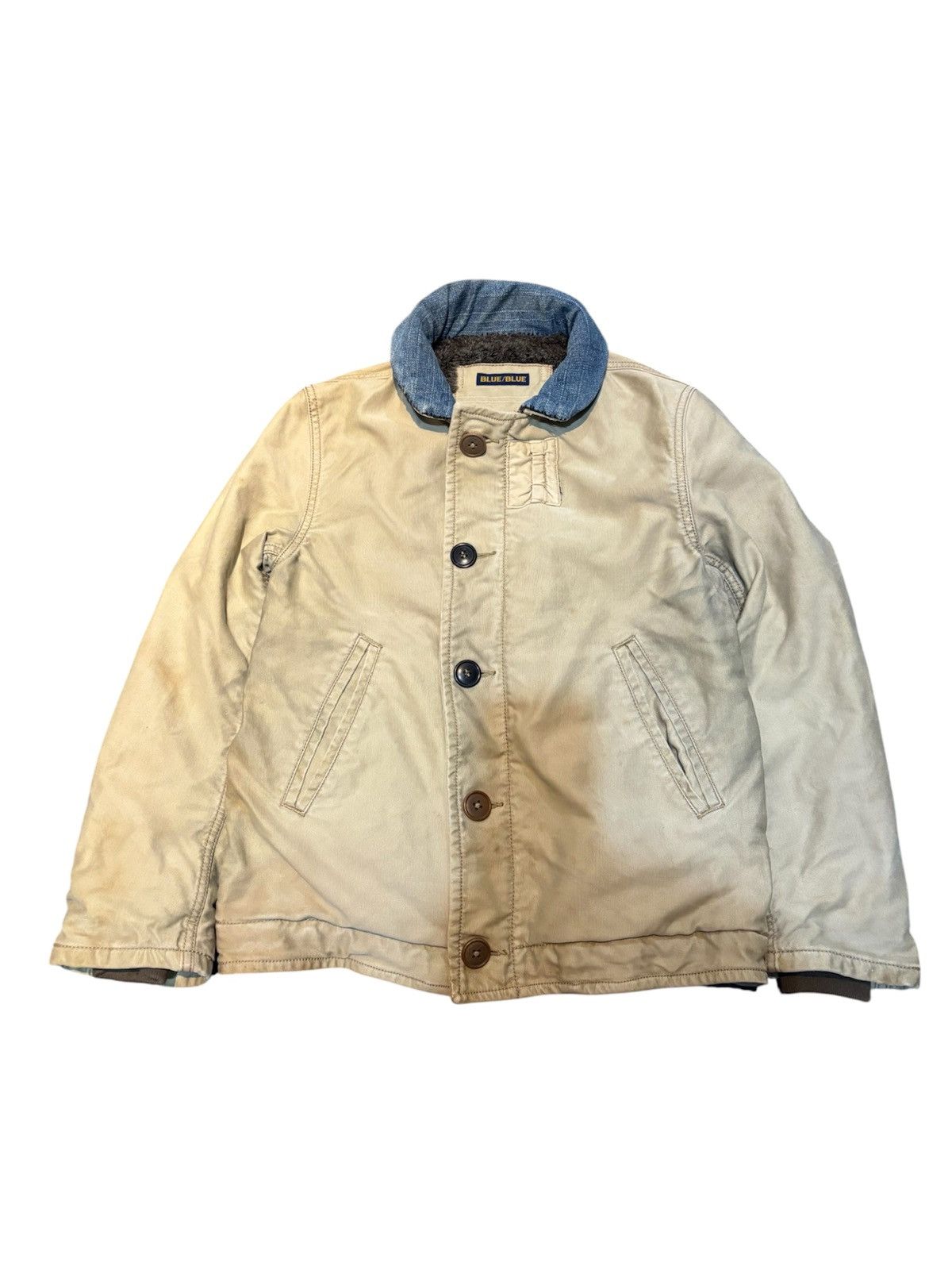 Blue Blue Japan N1 deck blue blue japan military jacket Size US M / EU 48-50 / 2 - 1 Thumbnail