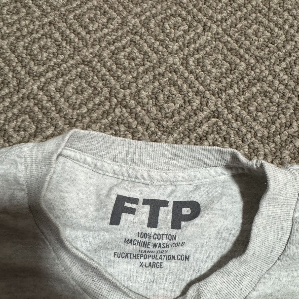 Fuck The Population FTP tee Size US XL / EU 56 / 4 - 4 Thumbnail