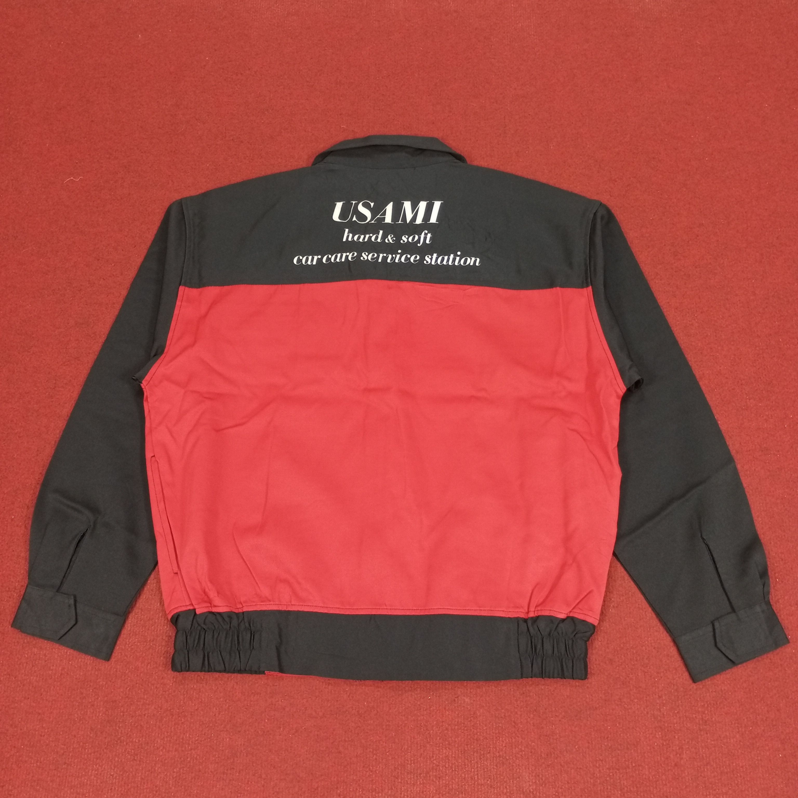 Vintage USAMI Car Care Service Station Workwear Style Jacket Size US L / EU 52-54 / 3 - 3 Thumbnail