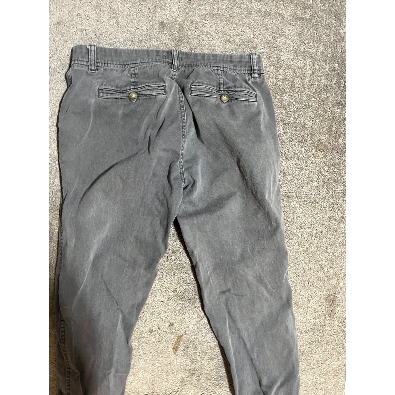 J.Crew J. Crew Womens Chino Pants Slim Gray Size 2 | 100% Cotton Slimming F3176 Size 26" / US 2 / IT 38 - 3 Thumbnail