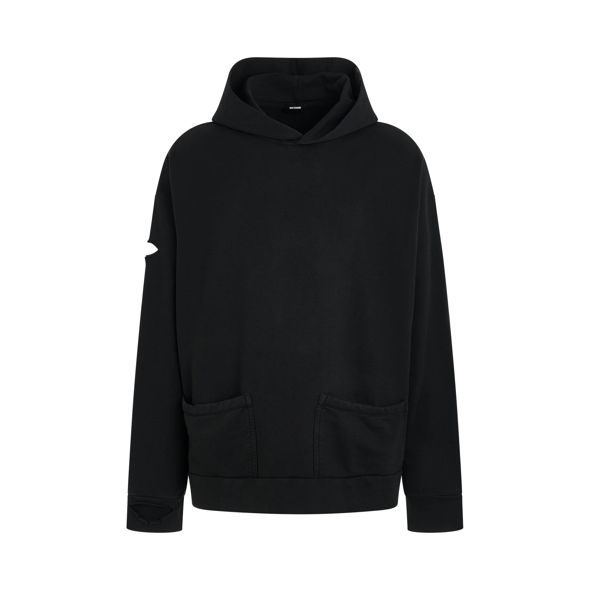 WE11DONE o1mris0824 Vintage Pocke Hoodie in Black Size US L / EU 52-54 / 3 - 1 Thumbnail