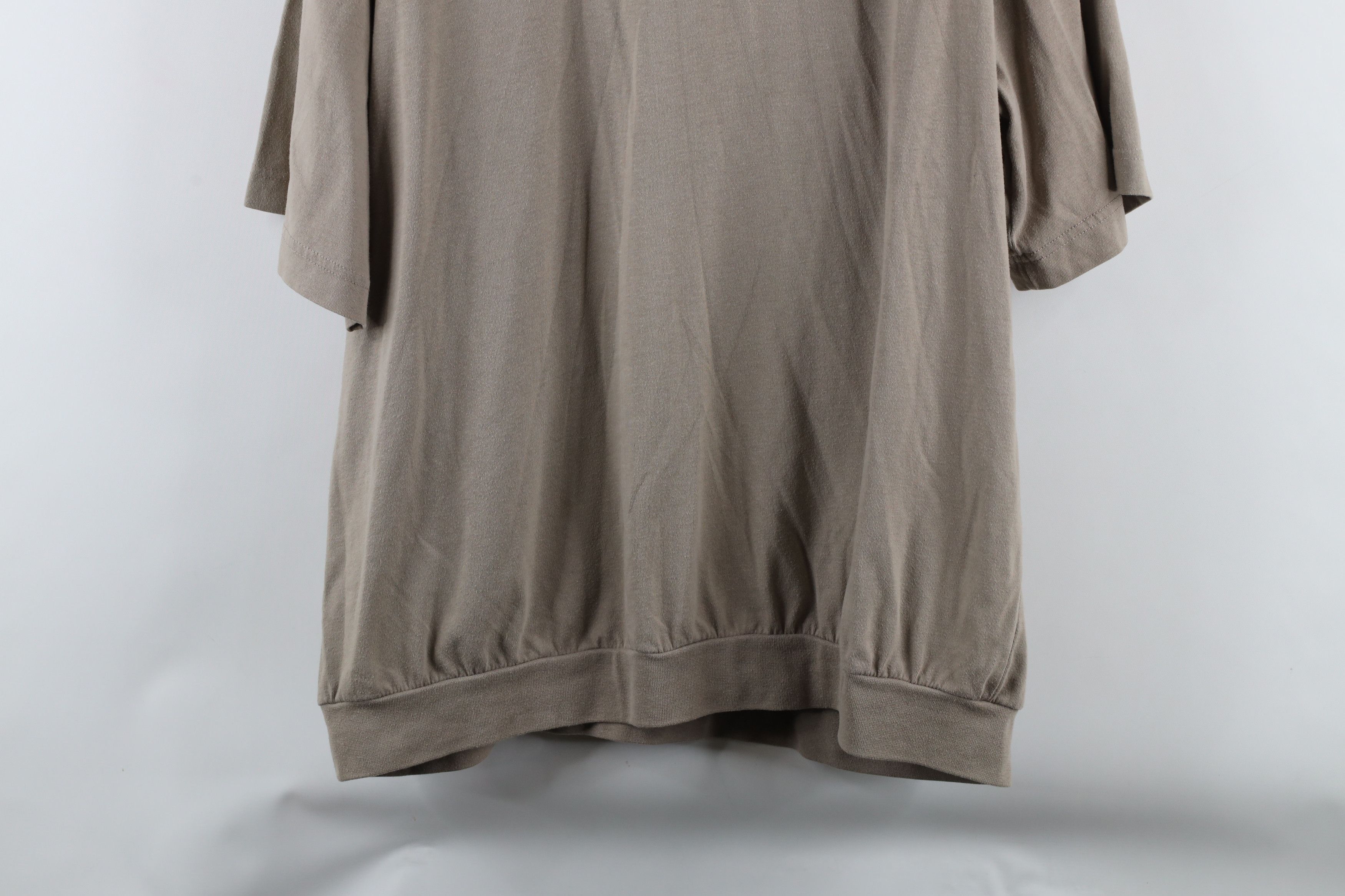 Vintage Vintage 90s Streetwear Collared Pullover Polo Shirt Beige Size US XL / EU 56 / 4 - 11 Thumbnail