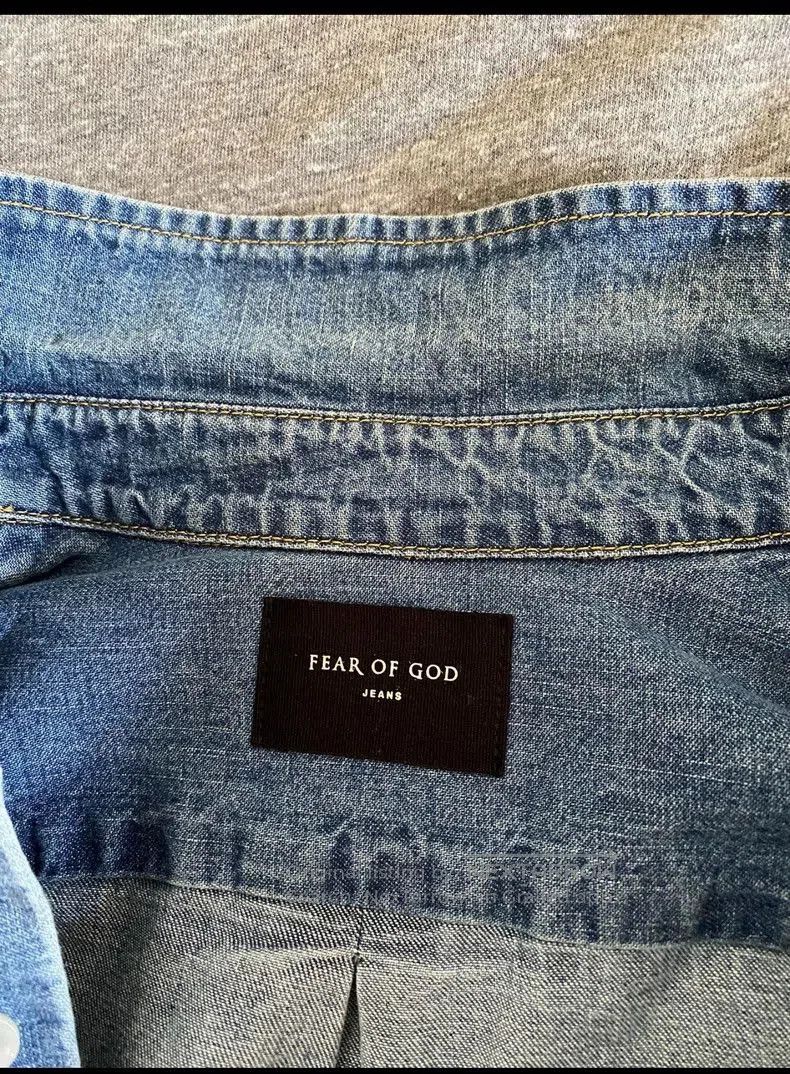 Fear of God Fear of God 5th Denim Shirt XS. Size US XS / EU 42 / 0 - 4 Thumbnail