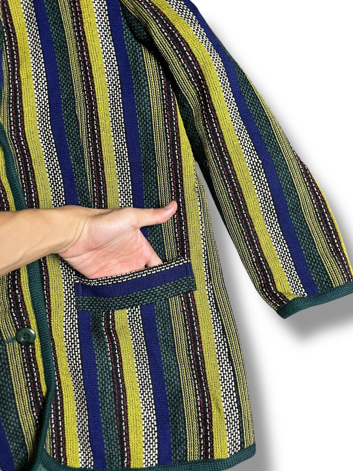 Japanese Brand × Vintage Givy x Japanese Brand Tweed Blazer (28) Size US S / EU 44-46 / 1 - 5 Thumbnail