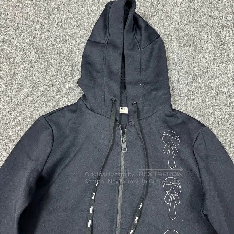 Fendi Fendi Karl Logo Zip Hoodie. Size US S / EU 44-46 / 1 - 3 Thumbnail