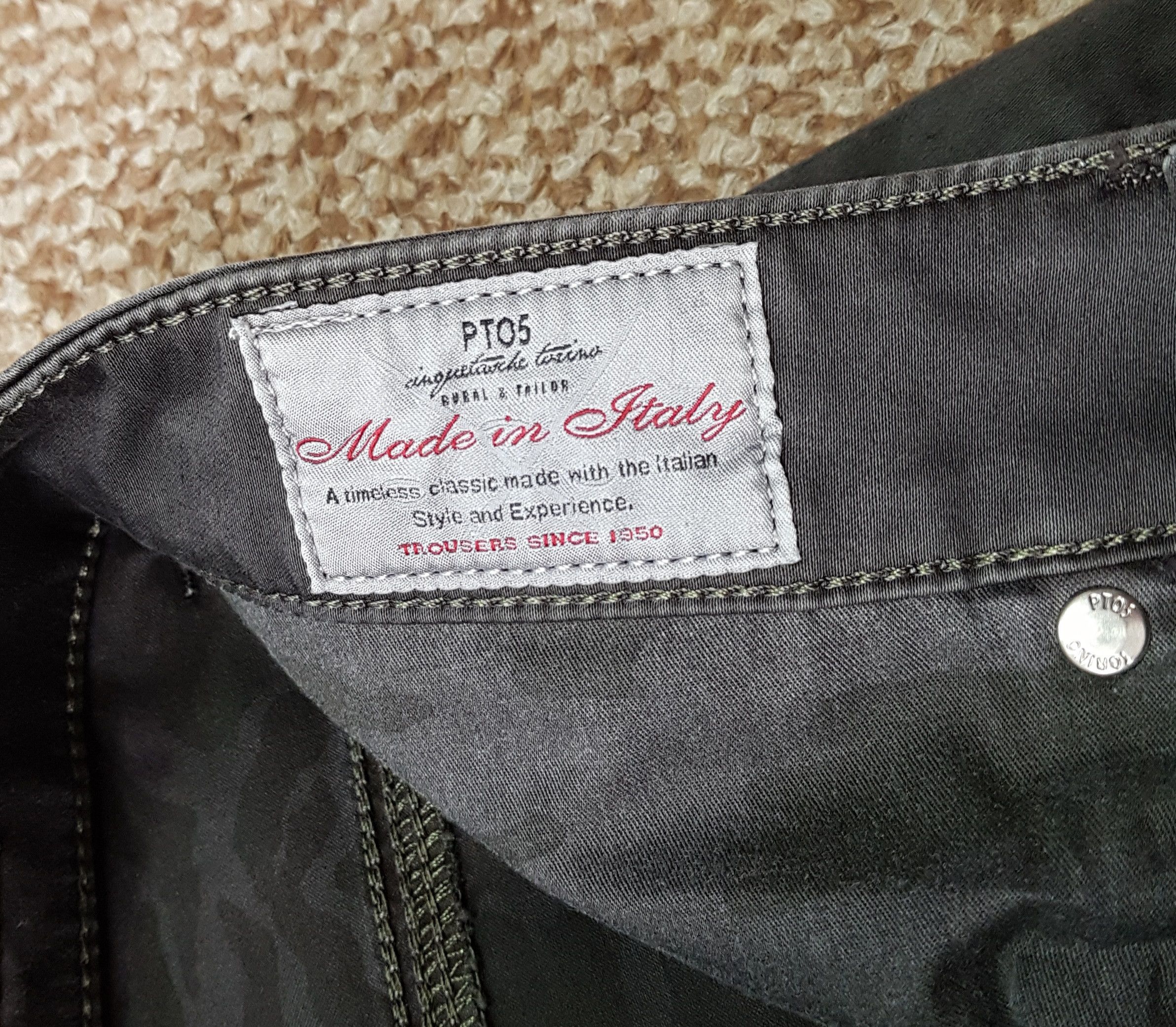 PT Torino PT05 PT Torino Chino Pants Super Slim Fit Made in Italy W28 Size US 28 / EU 44 - 11 Thumbnail
