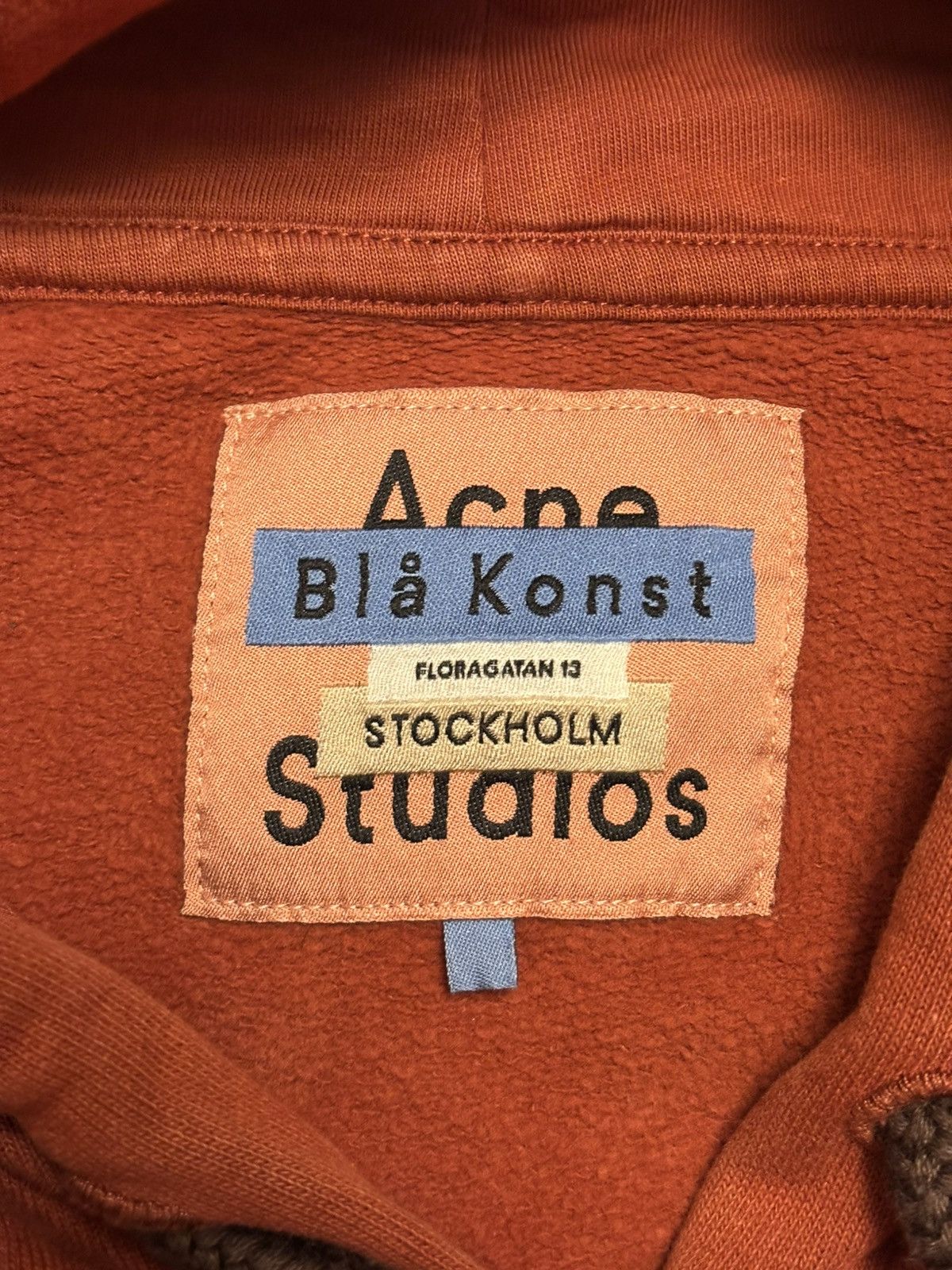 Acne Studios Acne Studios Blå Konst Hoodie – Size S Size US S / EU 44-46 / 1 - 4 Thumbnail