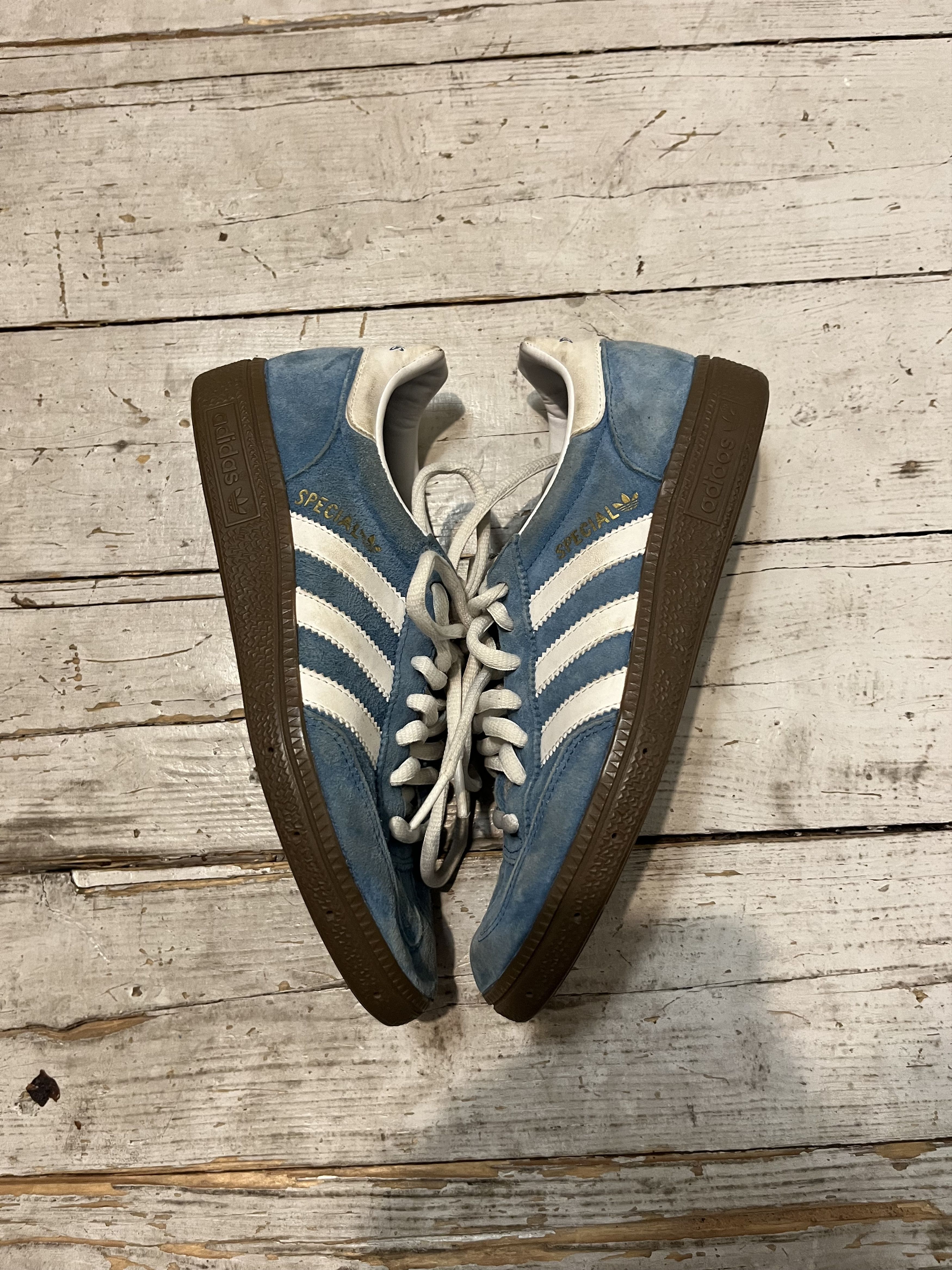 Adidas × Vintage Vintage Blue Adidas Spezial Handball Shoes Size US 4.5 / IT 34.5 - 5 Thumbnail