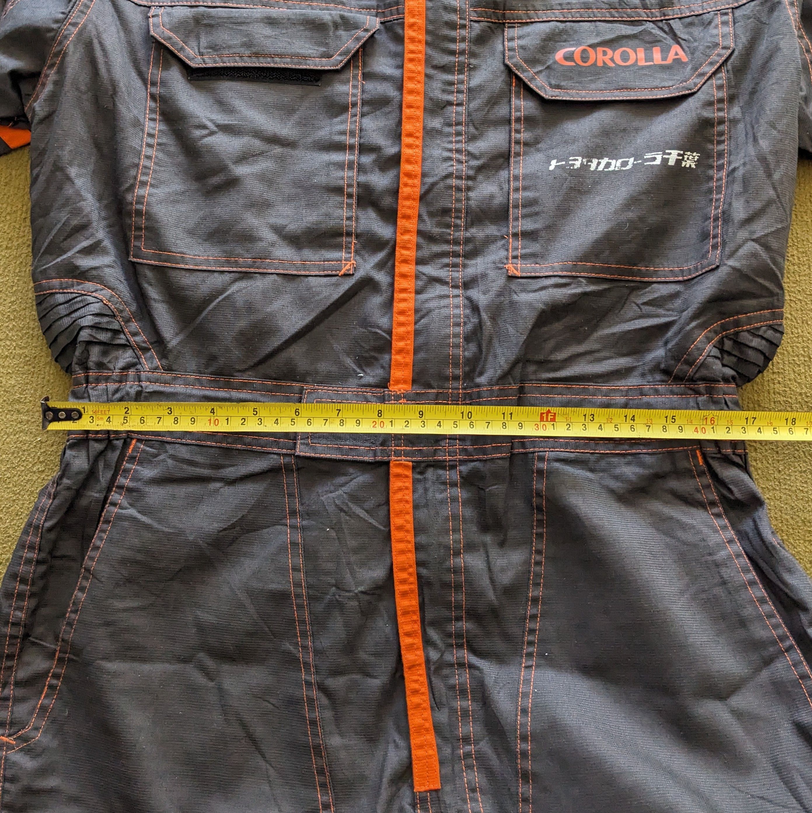 Vintage Vintage COROLLA Racing Coverall Workwear Jacket Size US L / EU 52-54 / 3 - 5 Thumbnail