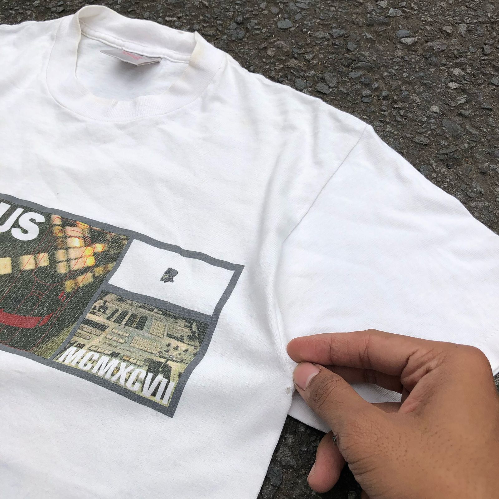 Bape Vtg 90s Bape x Rocnelius Fantasma Tshirt Size US M / EU 48-50 / 2 - 12 Thumbnail