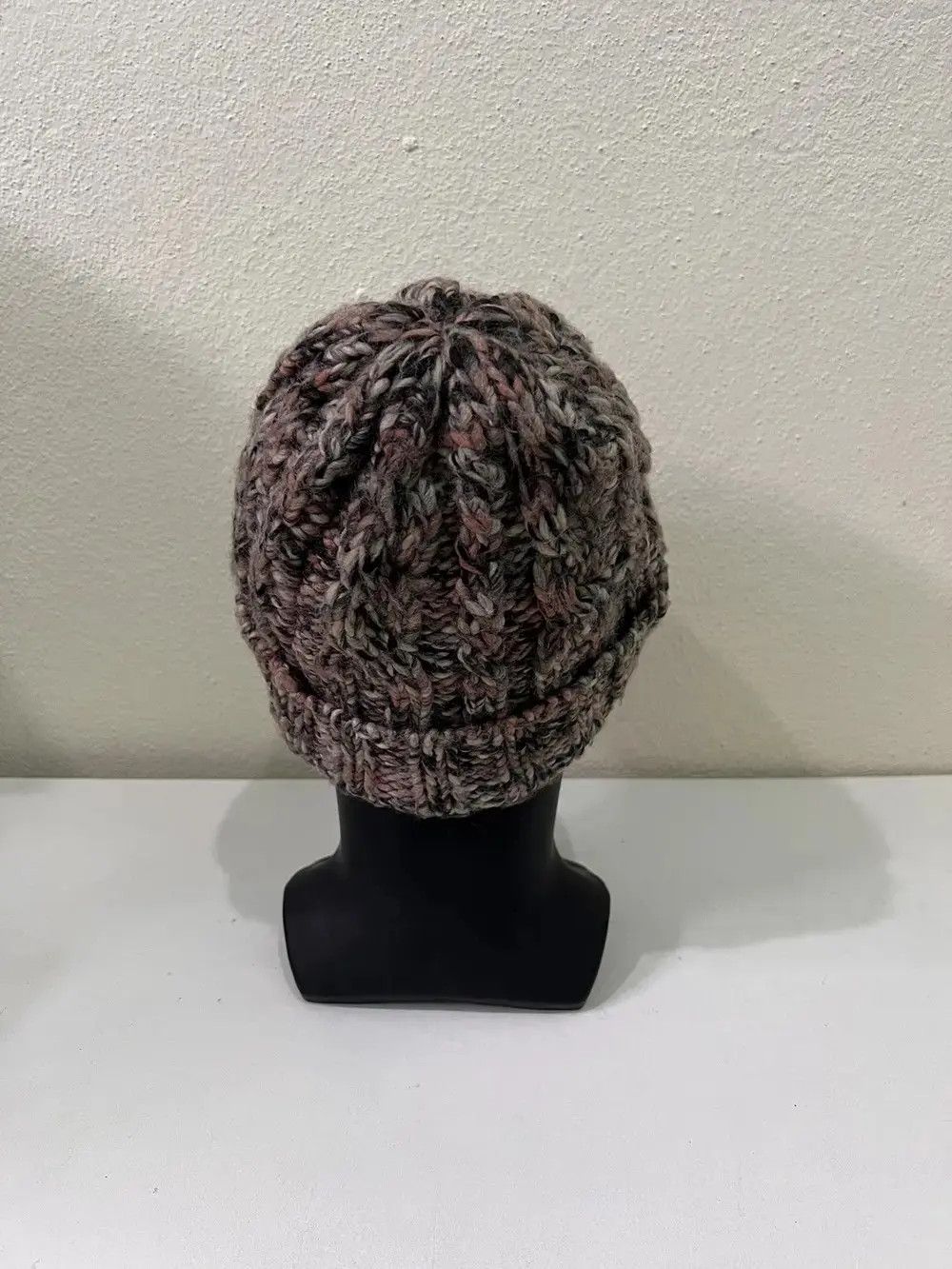 Japanese Brand Japanese Knit Multicolour Beanie Hat Size ONE SIZE - 6 Thumbnail