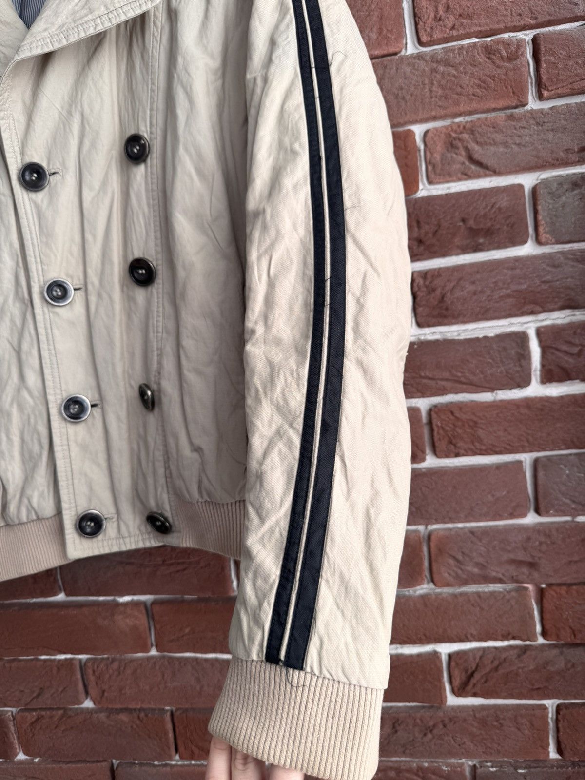 Moschino Vintage Love Moschino Hype Jacket Art Designer Rare Beige 52 Size US L / EU 52-54 / 3 - 15 Thumbnail