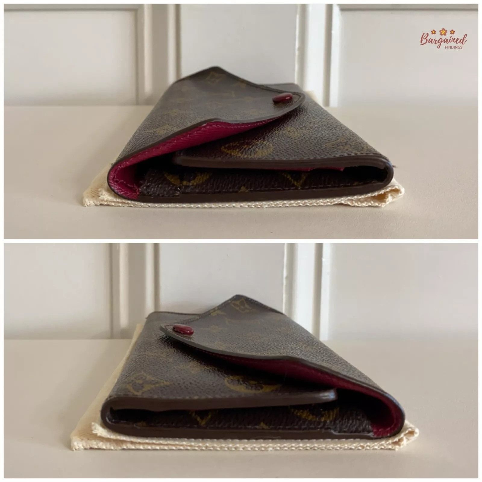 Louis Vuitton Louis Vuitton Monogram Leather Brown Josephine Long Wallet Size ONE SIZE - 4 Thumbnail
