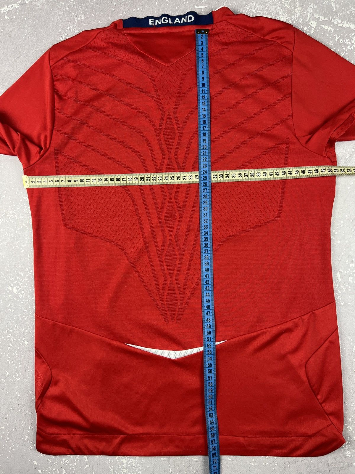 Umbro 2008/2010 Umbro England Away Soccer Jersey Shirt Mens S Red Size US S / EU 44-46 / 1 - 8 Thumbnail