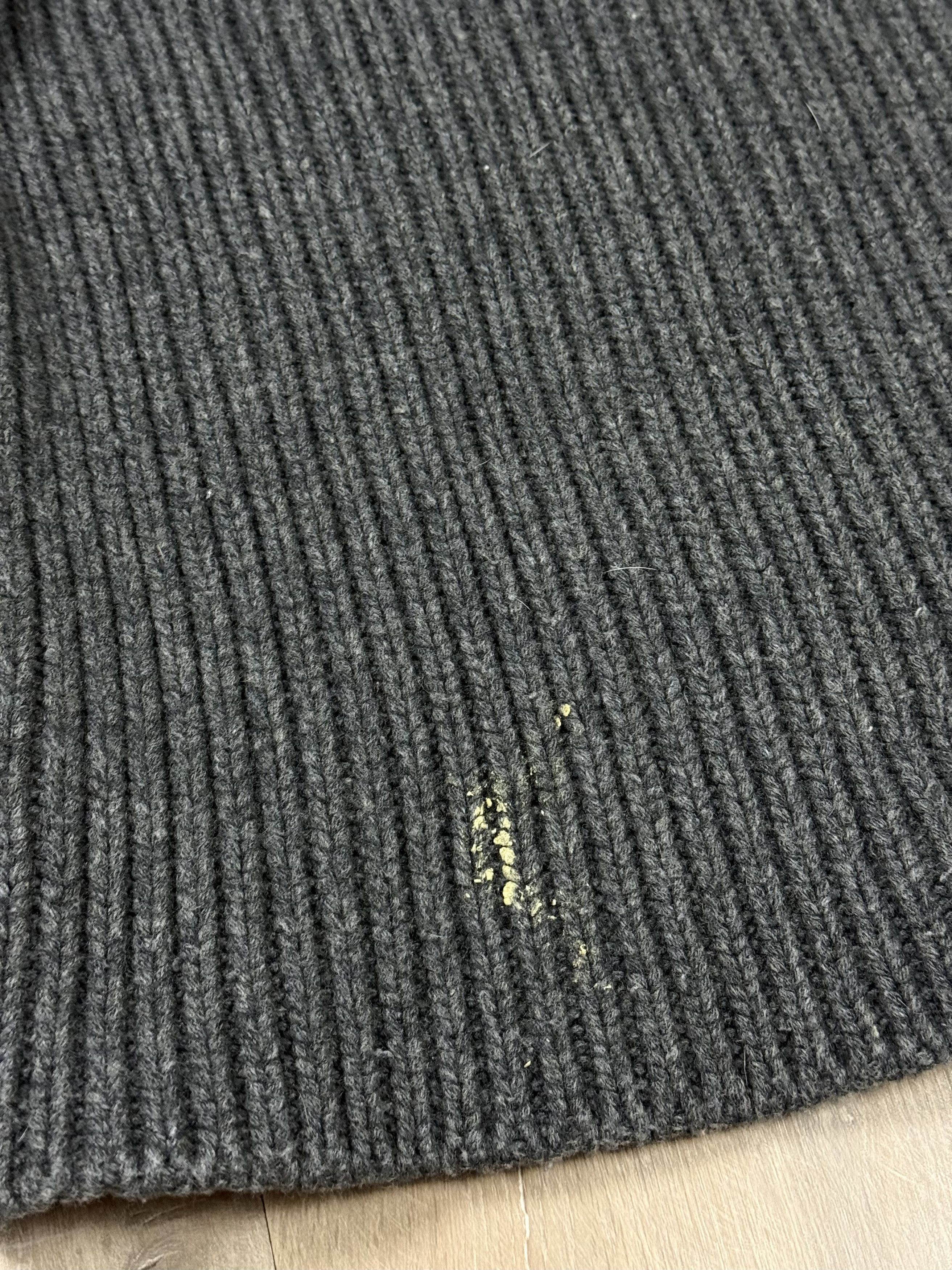 Stone Island Vintage Stone Island 2007 AW Wool Sweater Gray Size L Size US L / EU 52-54 / 3 - 12 Thumbnail