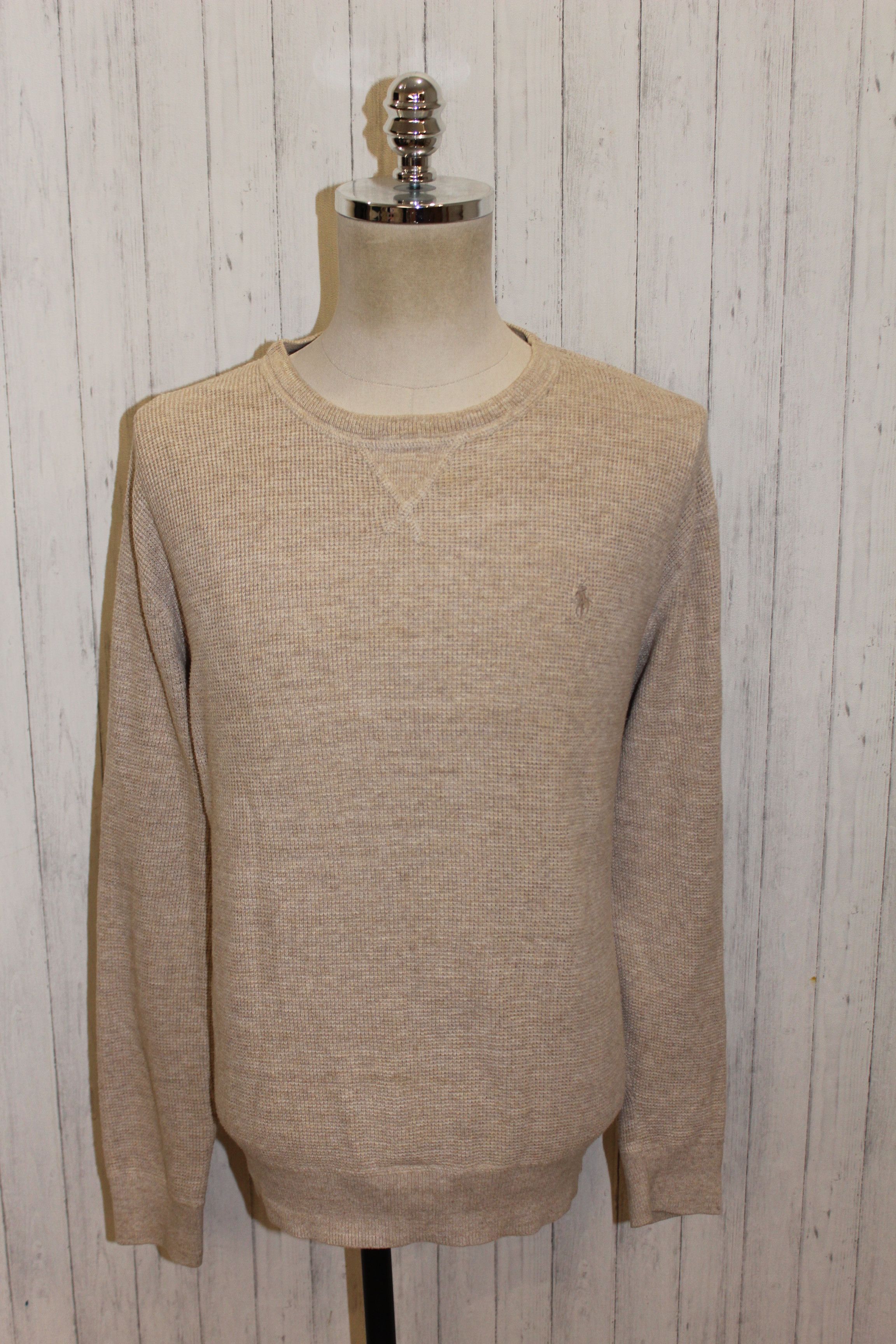 Polo Ralph Lauren Men's RALPH LAUREN Crew Neck Green Jumper Size L Size US L / EU 52-54 / 3 - 3 Thumbnail