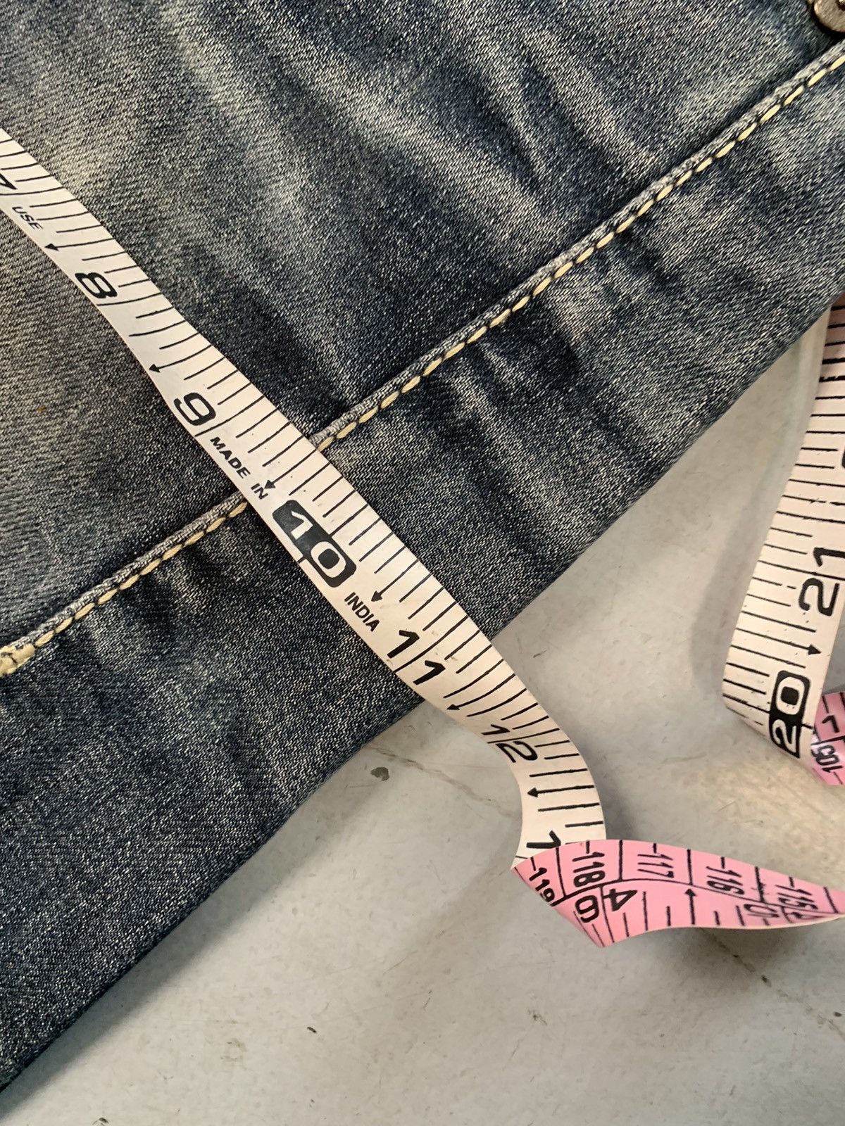Japanese Brand Vintage Evisu inspired emboridered denim Size US 34 / EU 50 - 12 Thumbnail
