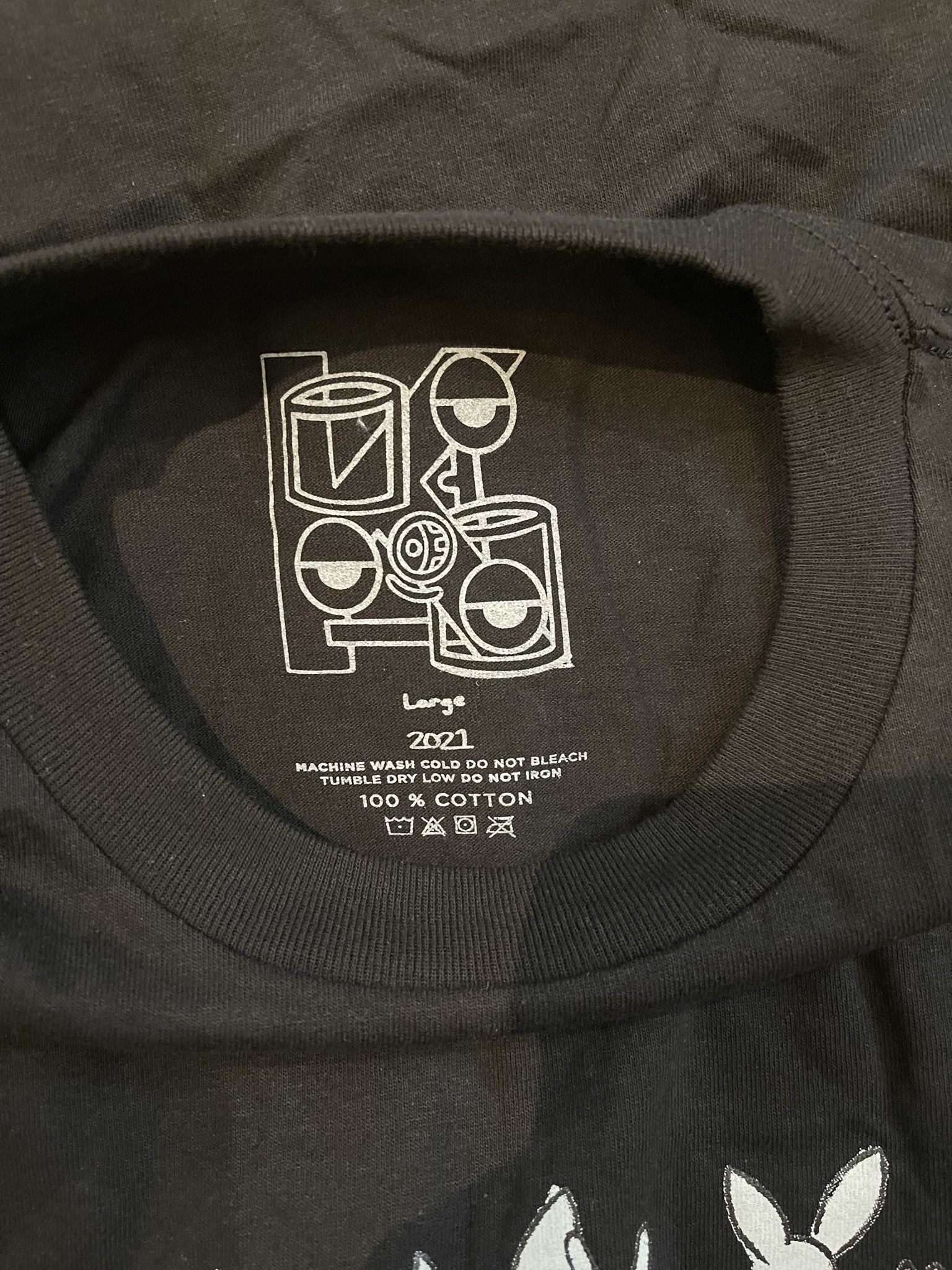 Kodone × Rolling Loud Kodone Rolling Loud Bunny Logo T-Shirt Size US L / EU 52-54 / 3 - 2 Thumbnail