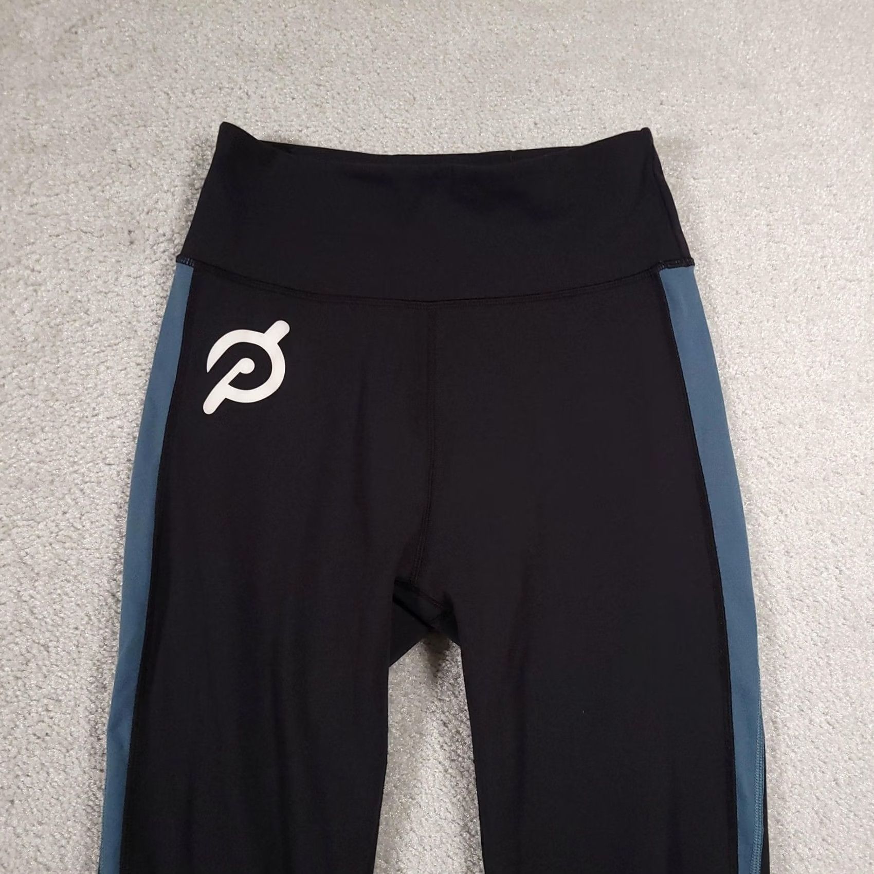Vintage Peloton Leggings Womens Small High Rise Athletic Workout Capri Yoga Pants Capris Black Size 28" / US 6 / IT 42 - 3 Thumbnail