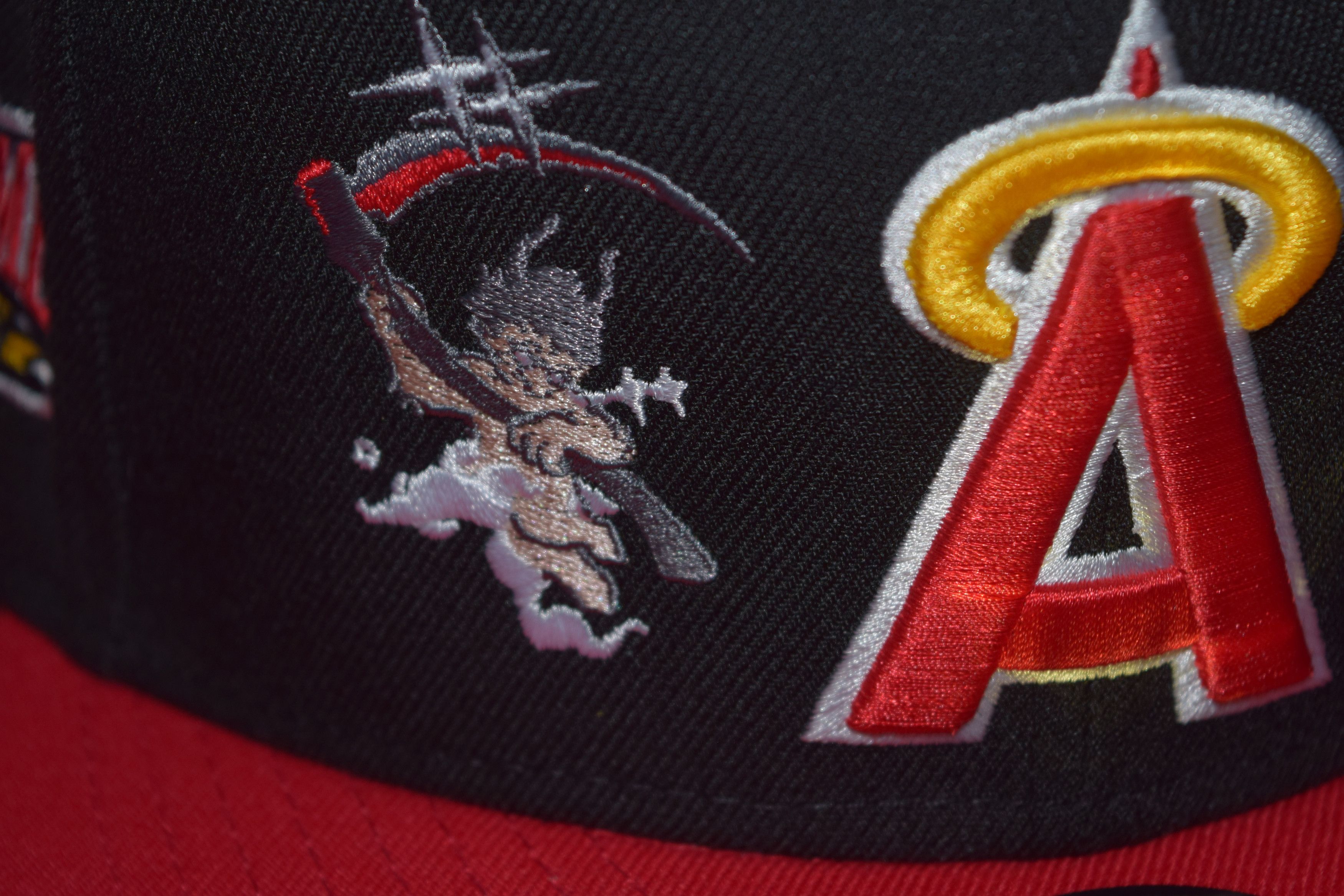 New Era MLB New Era LA Angels California Demon Angel Fitted RARE Size ONE SIZE - 3 Thumbnail