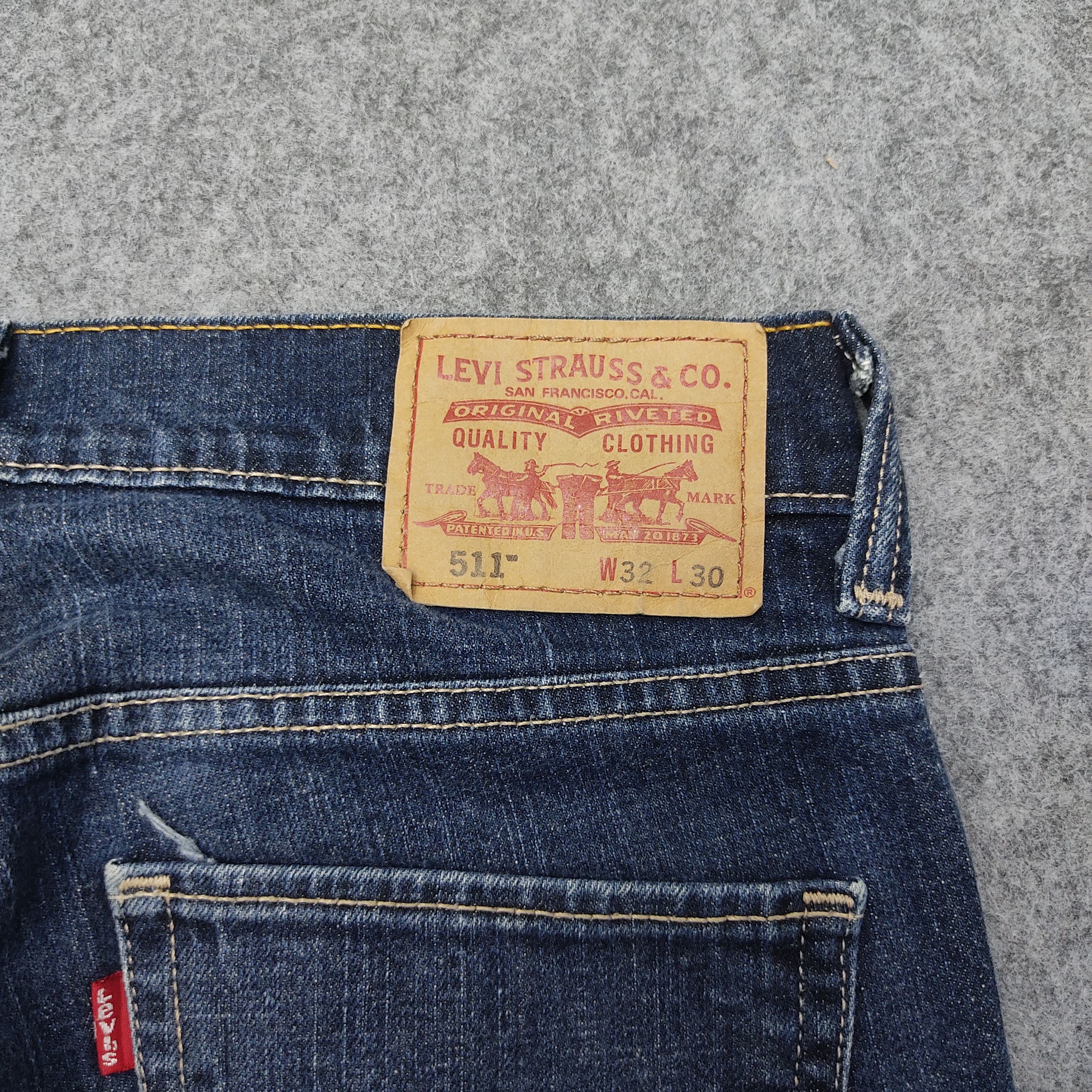 Levi's × Levi's Vintage Clothing × Vintage Vintage Levis 511 Jeans L151 Size US 30 / EU 46 - 7 Thumbnail