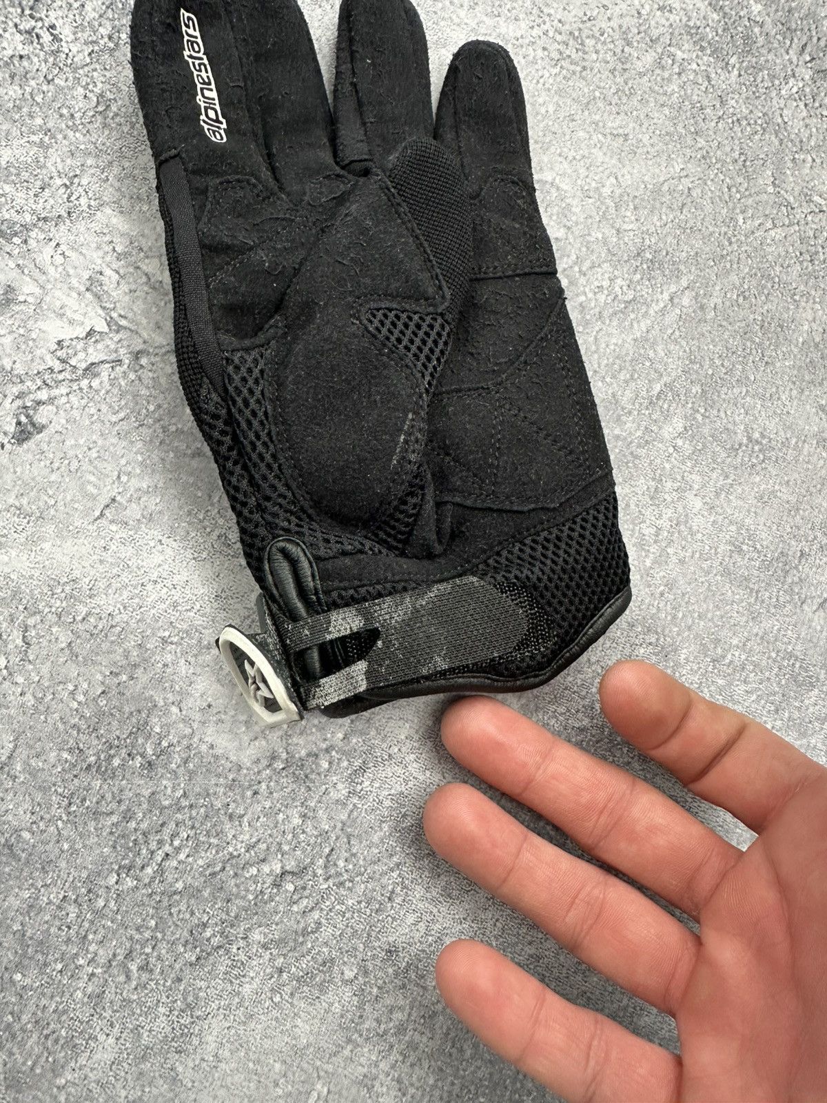Alpinestars Alpinestars Motorcycle Racing Black Tactical Gloves Size S Size ONE SIZE - 11 Thumbnail