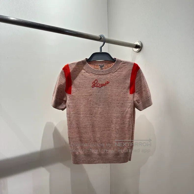 Loewe Loewe Slogan Embroidered Woolen Sweater Size S / US 4 / IT 40 - 1 Thumbnail