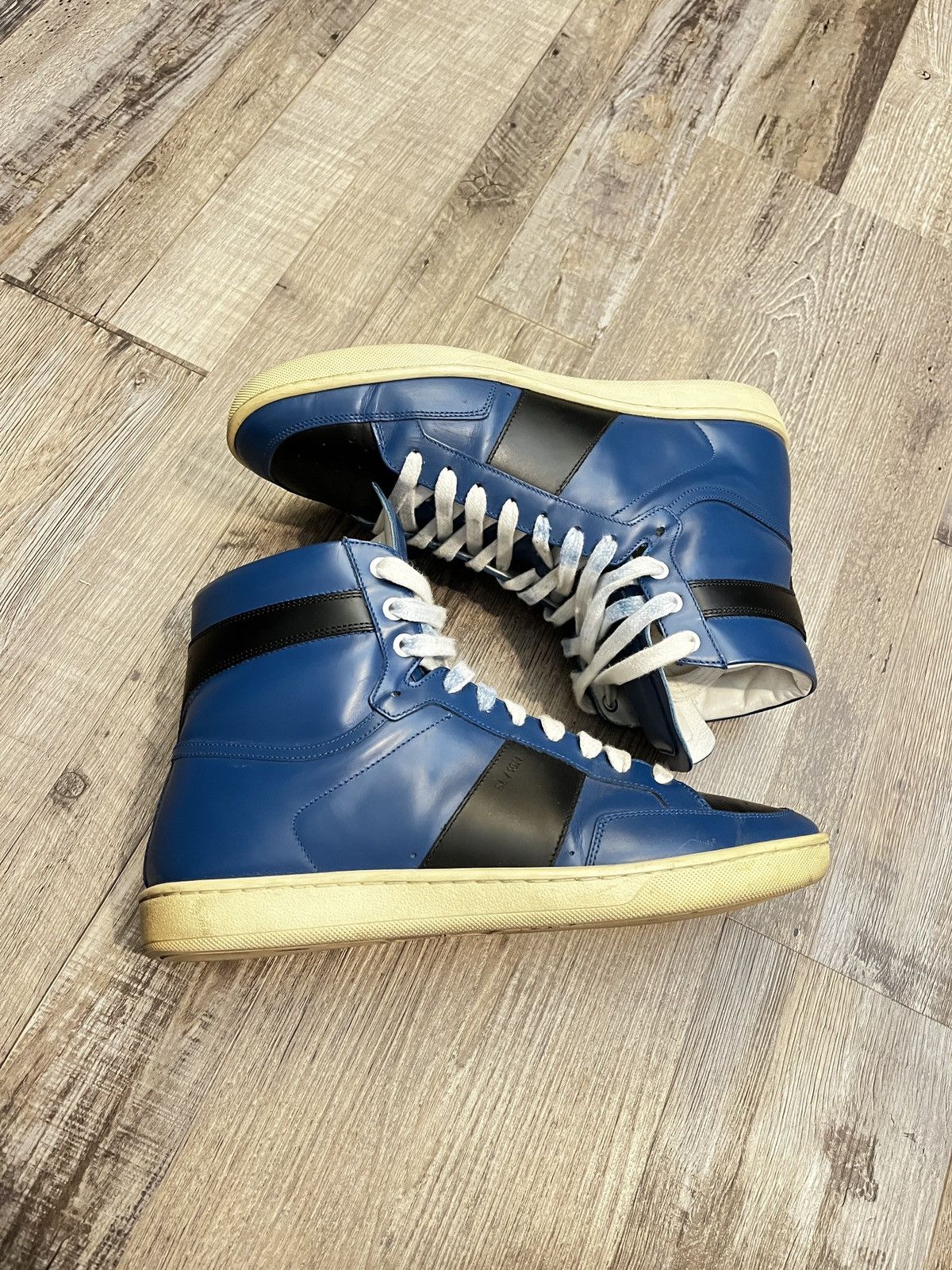 Saint Laurent Paris Saint Laurent Court Classic SL/10H high-top sneakers Size US 7.5 / EU 40-41 - 2 Thumbnail