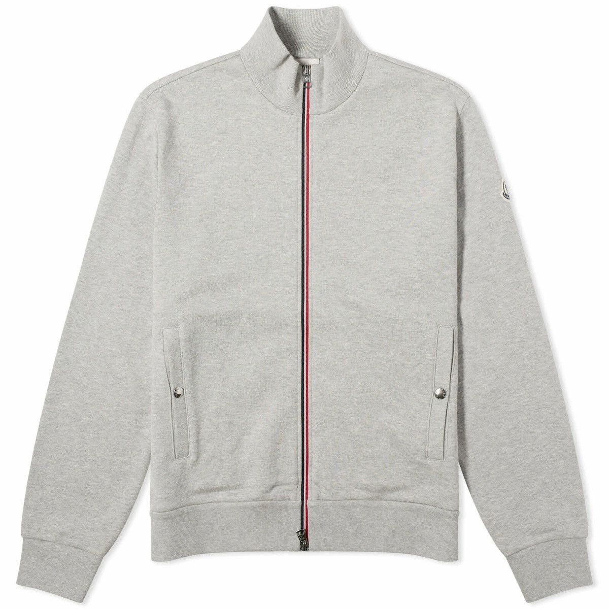 Moncler Moncler - Men’s Tricolor Zip-Up Sweatshirt - Size XL (4) Size US XL / EU 56 / 4 - 1 Thumbnail