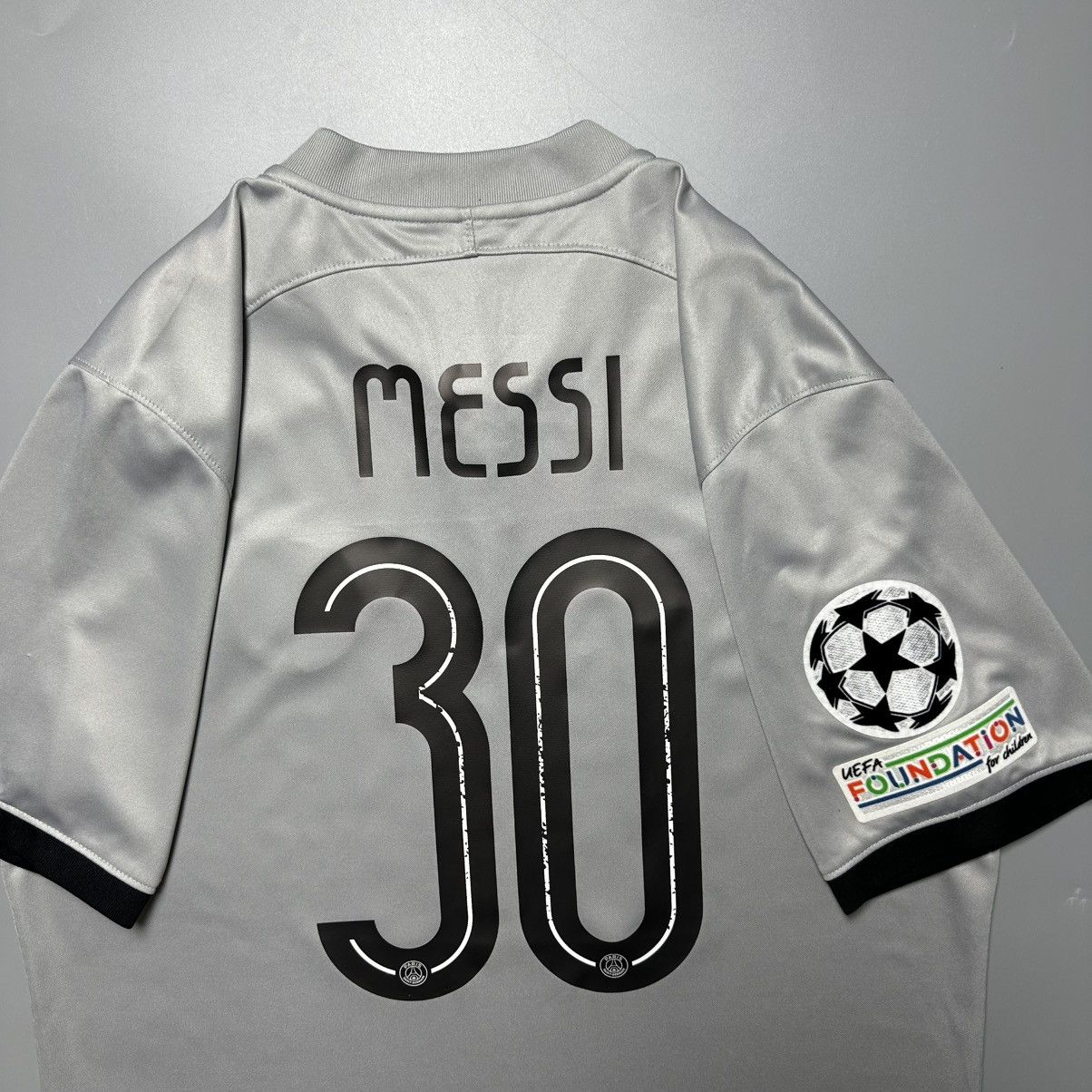 Nike PSG NIKE 2022/2023 FOOTBALL SOCCER AWAY JERSEY #30 MESSI Size US M / EU 48-50 / 2 - 10 Thumbnail